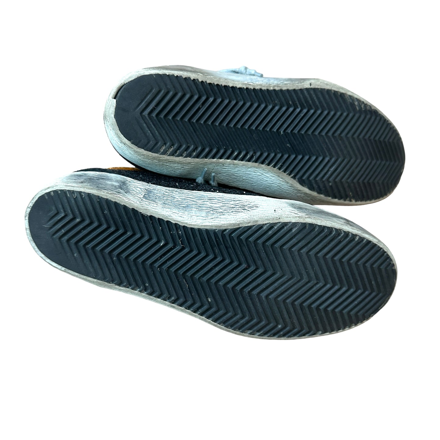 Black Glitters Sneakers - 8