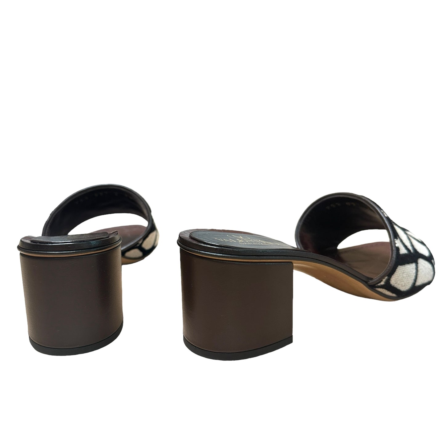 Logo Heeled Mules - 8