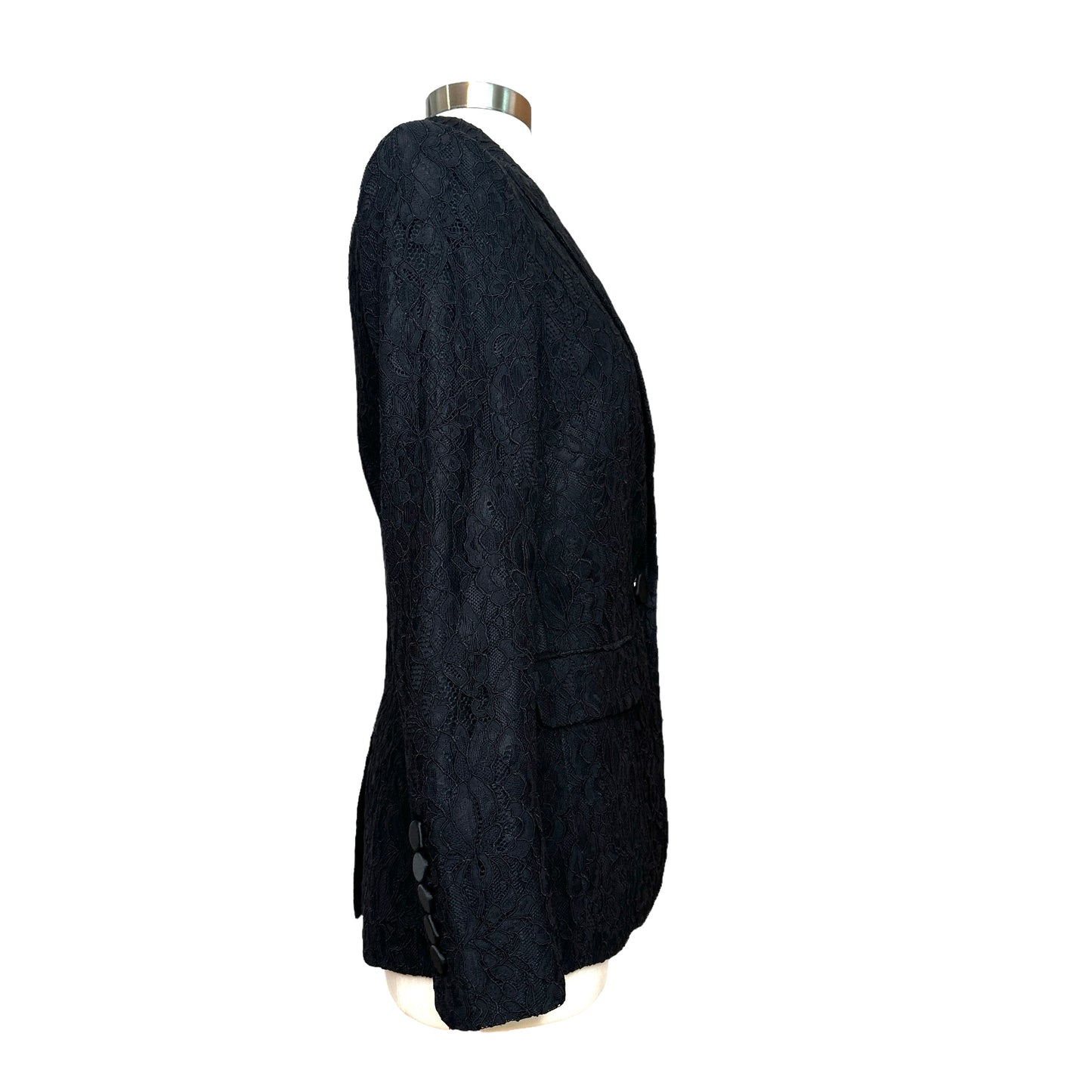 Black Lace Blazer - 0