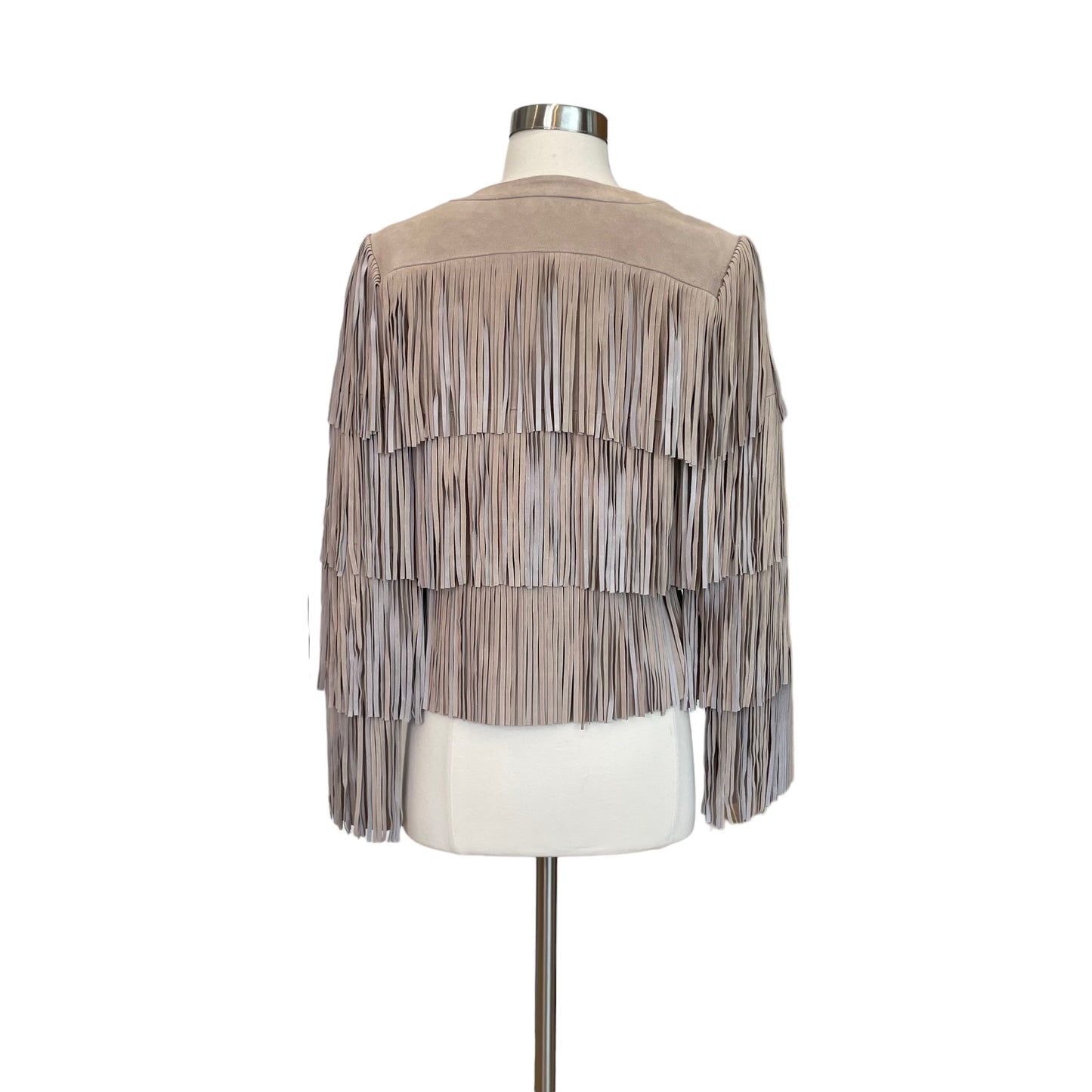 Fringe Suede Jacket - P