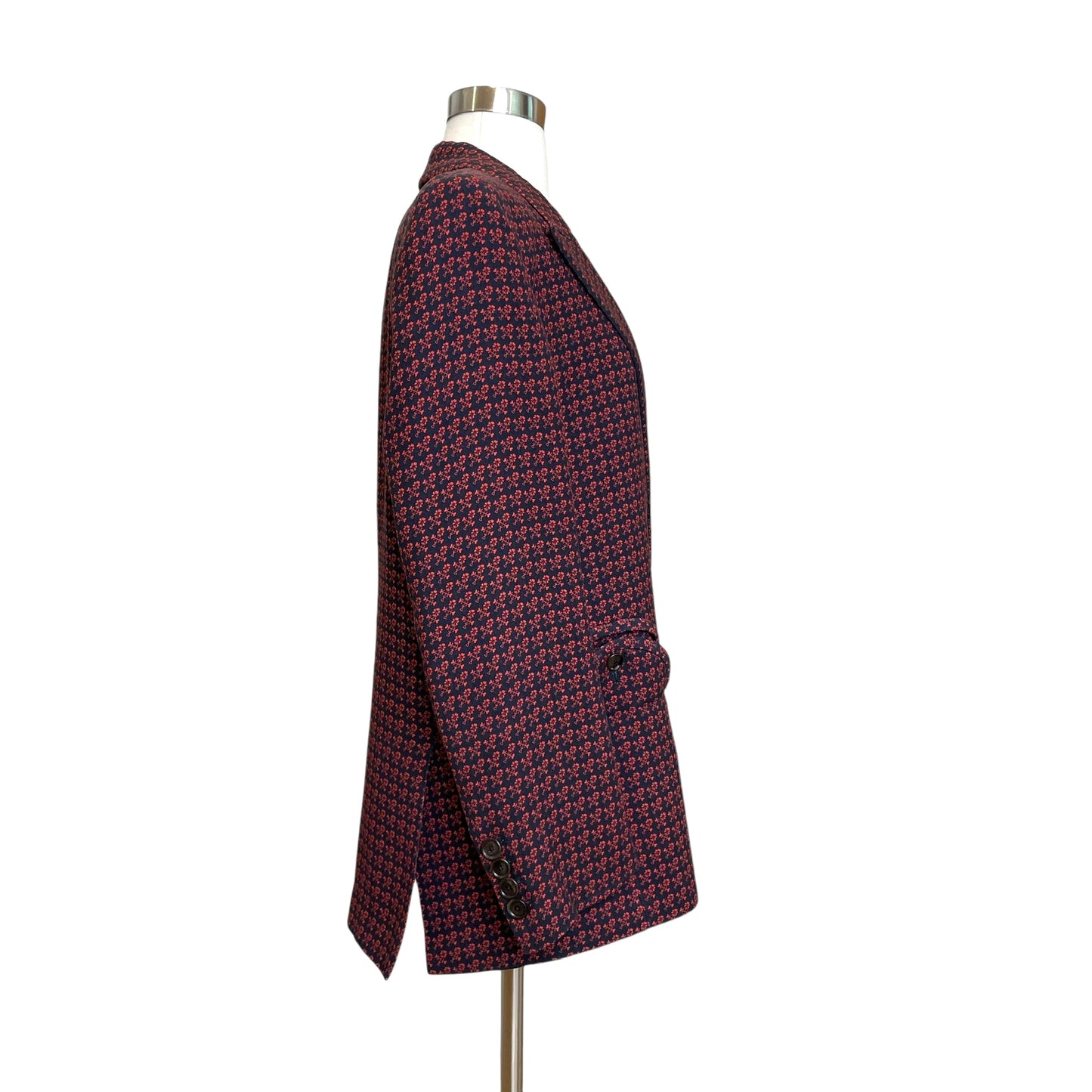 Black & Red Blazer - M