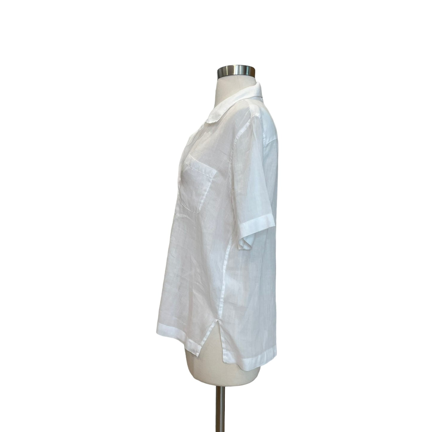 White Short-Sleeves Shirt - S/M