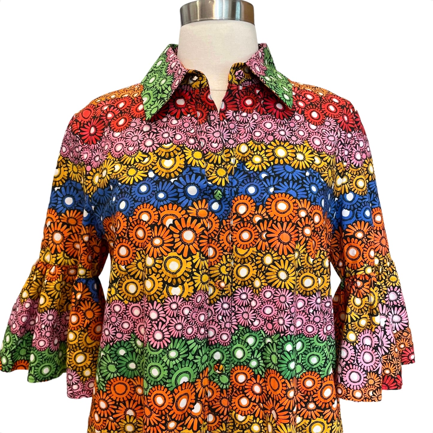 Multicolor Rainbow Dress - M