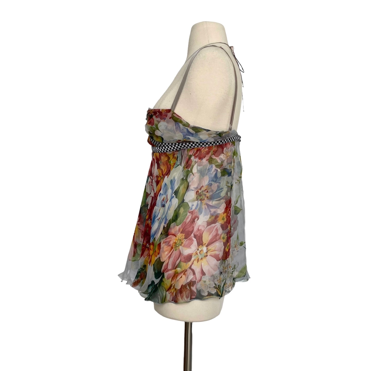 Light Floral Top - M