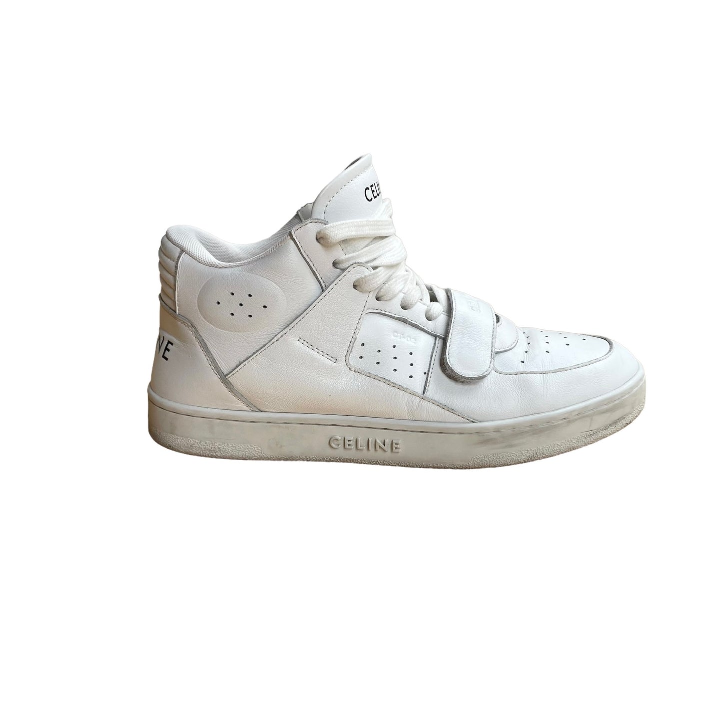 White Logo Sneakers - 8