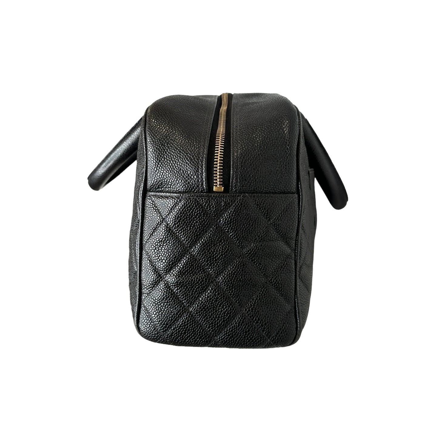 Black Caviar Bowler Bag