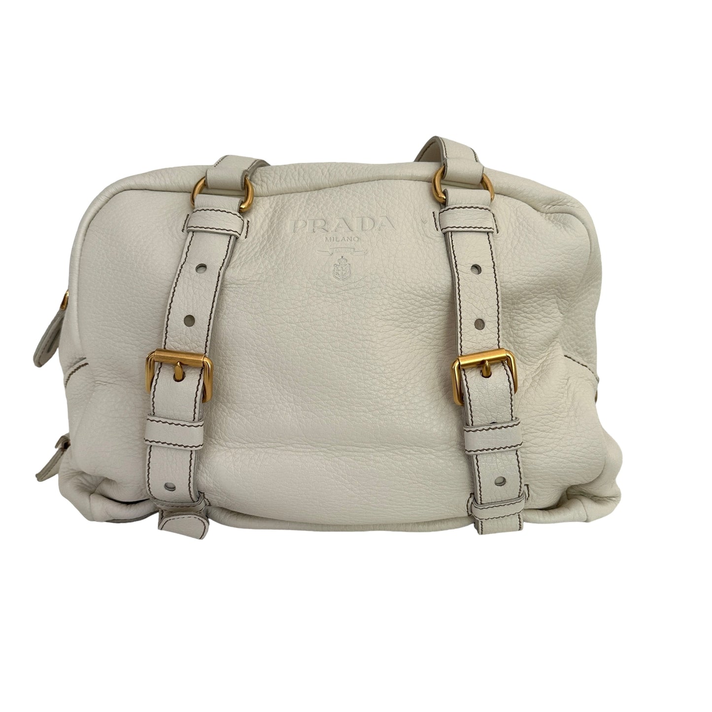 White Leather Bag