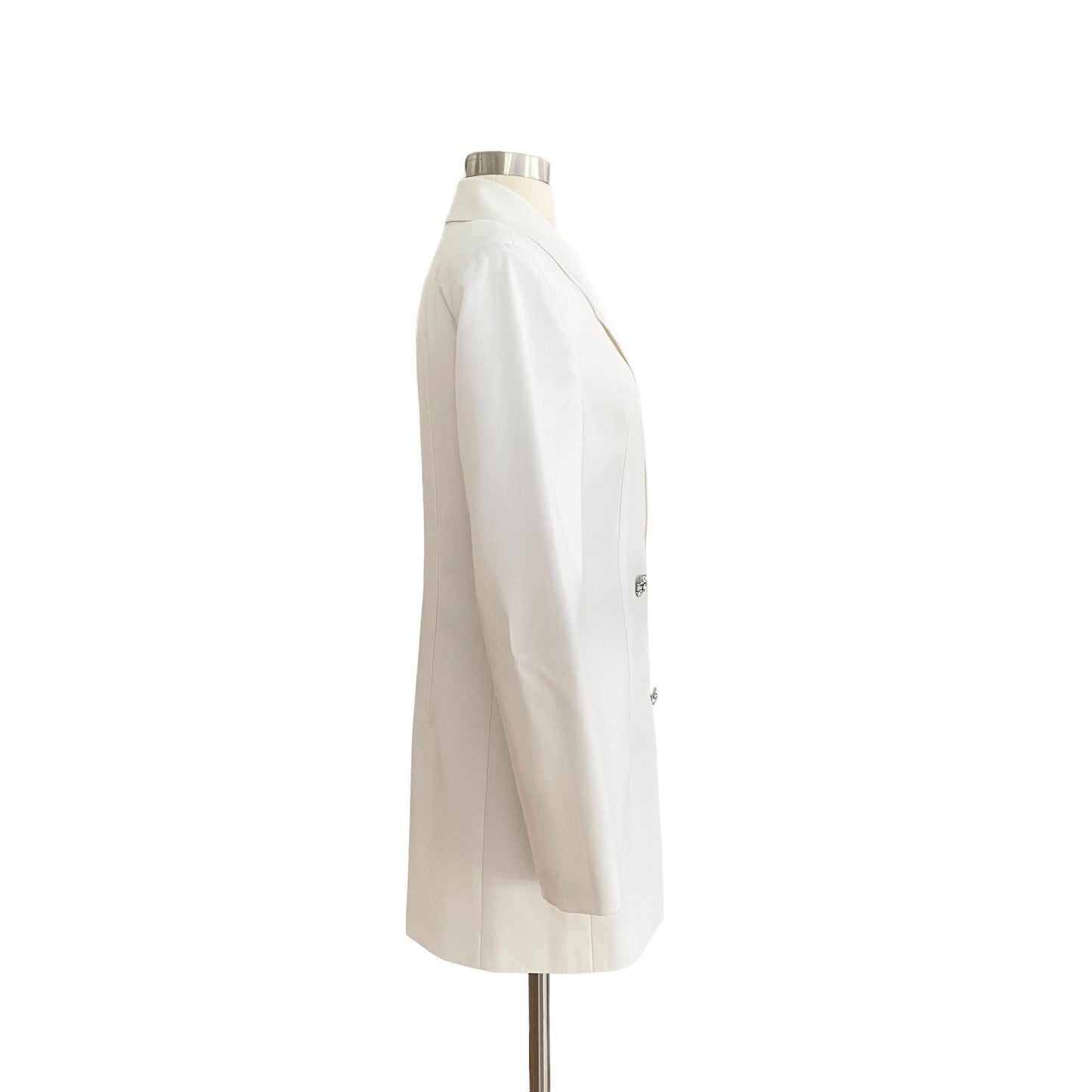White Blazer w/Crystals - 6