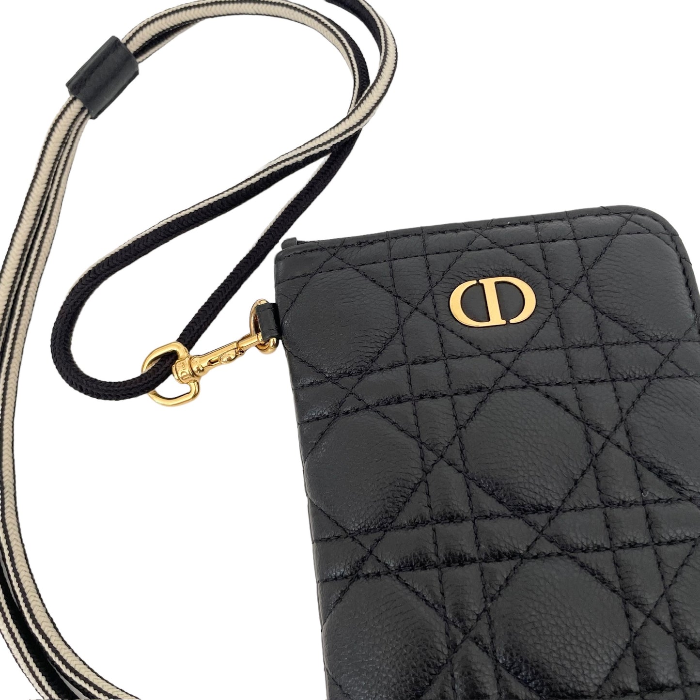 Black Cannage Pouches
