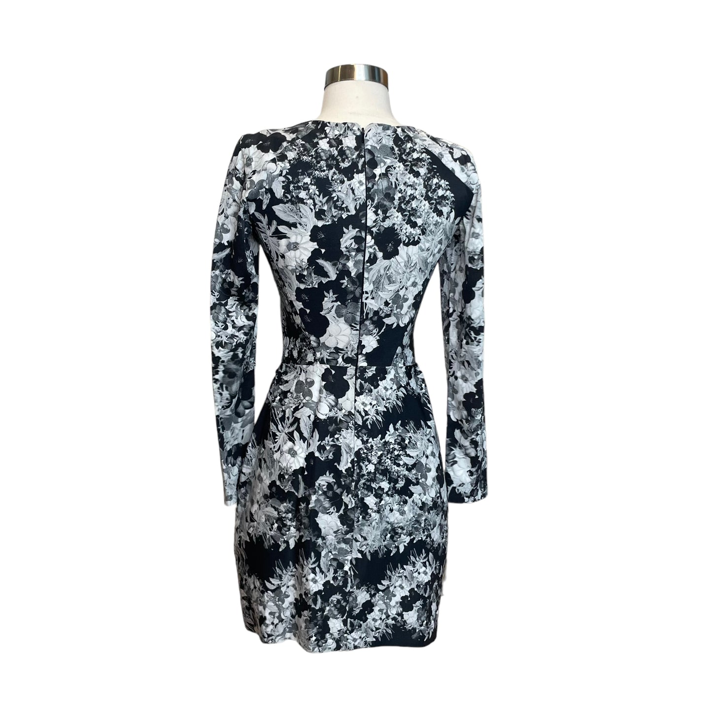 Floral Long Sleeve Dress - XS