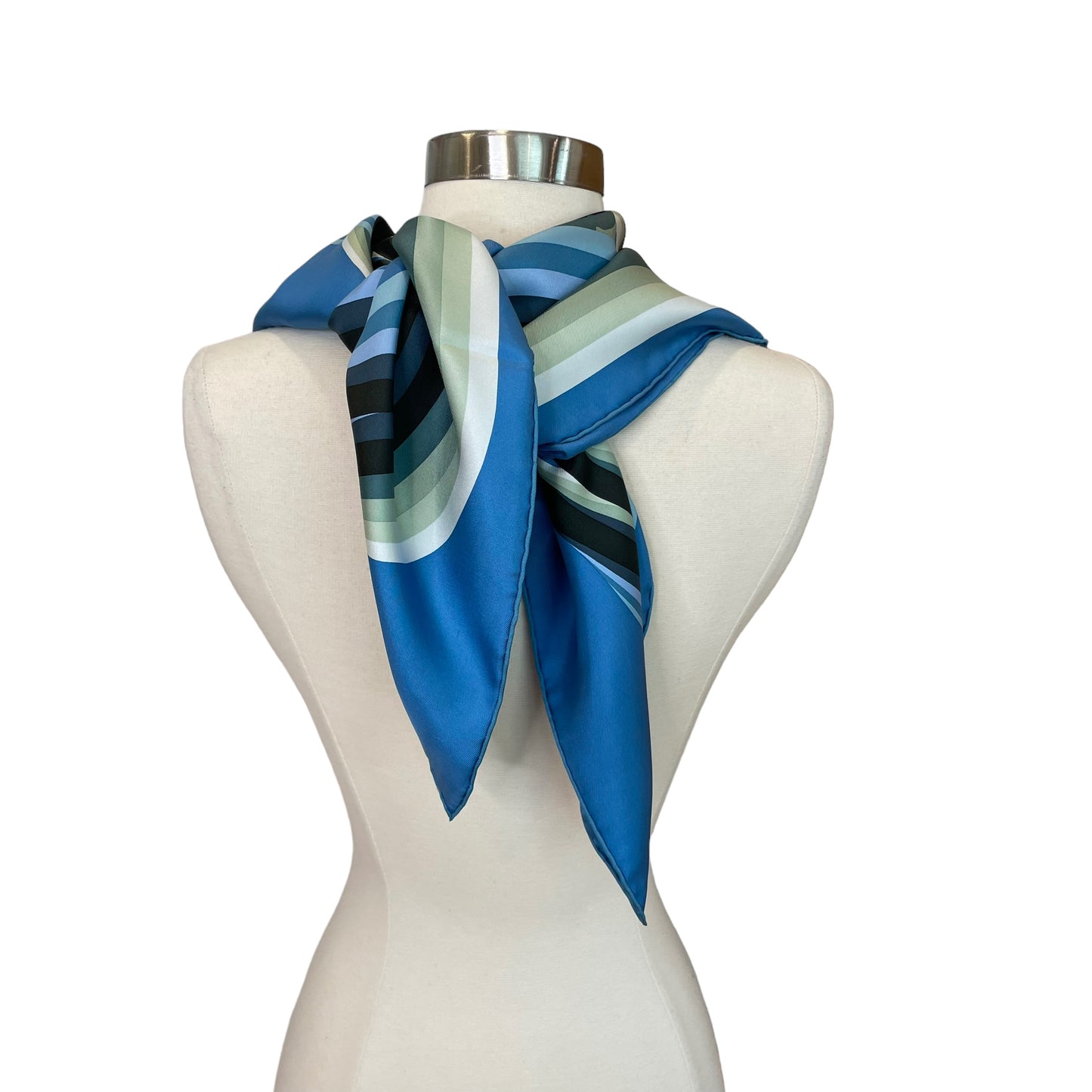 Blue Horse Bridal Scarf