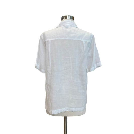White Short-Sleeves Shirt - S/M