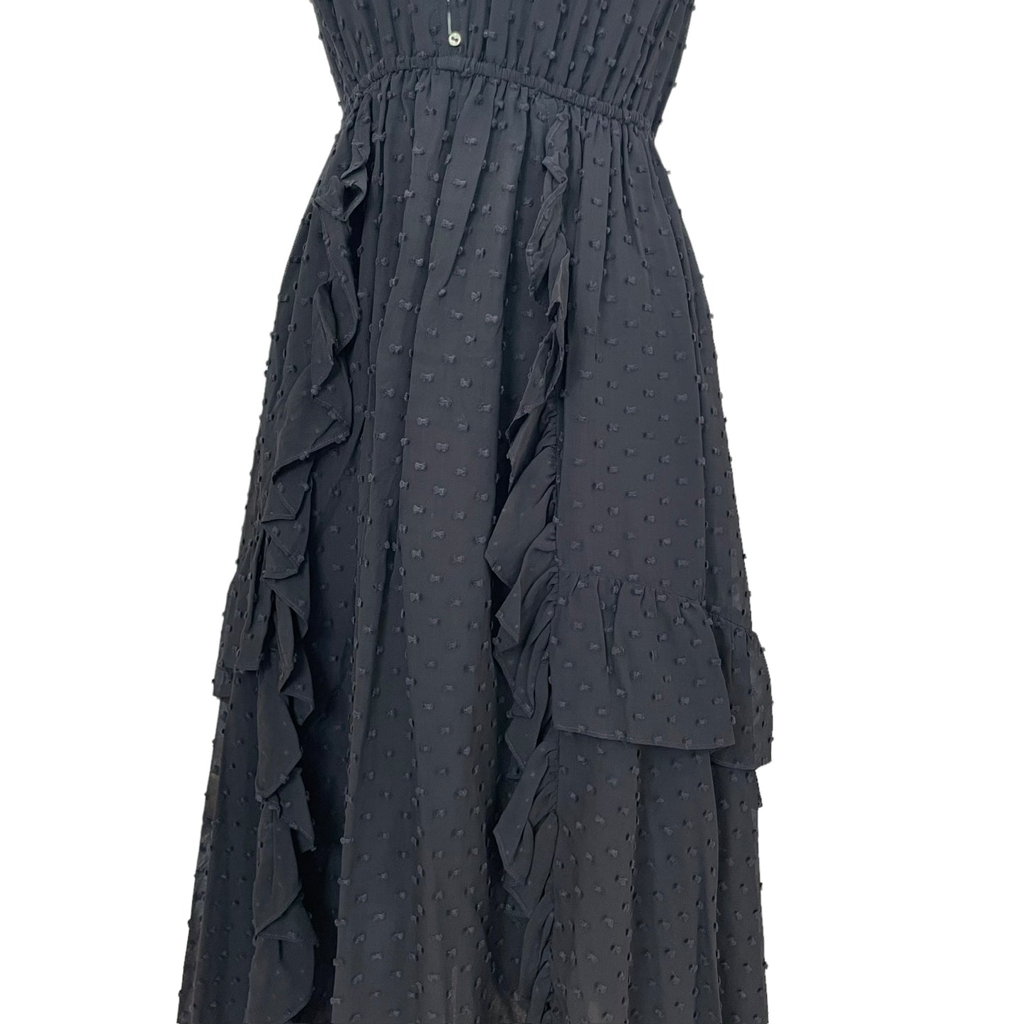Black Silk Dress - 4