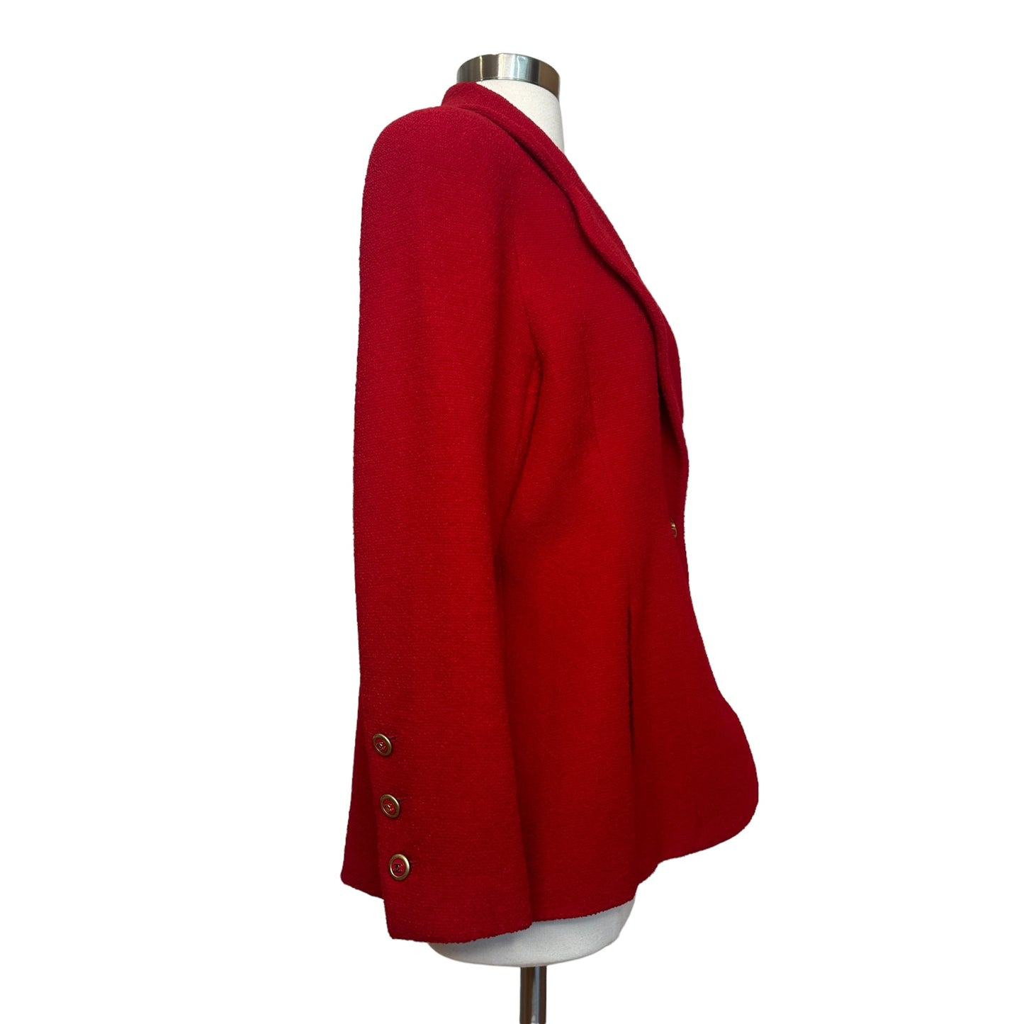 Vintage Red Blazer - M