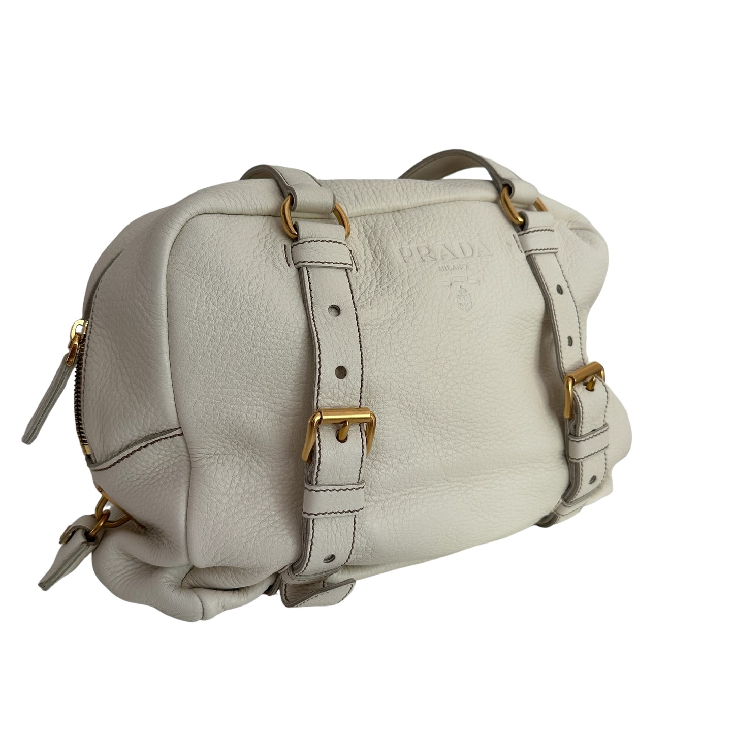 White Leather Bag