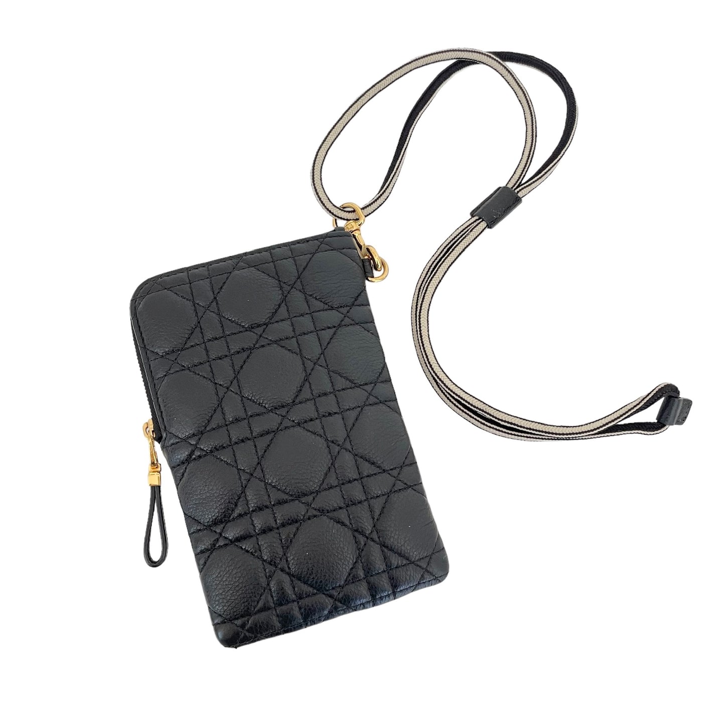 Black Cannage Pouches