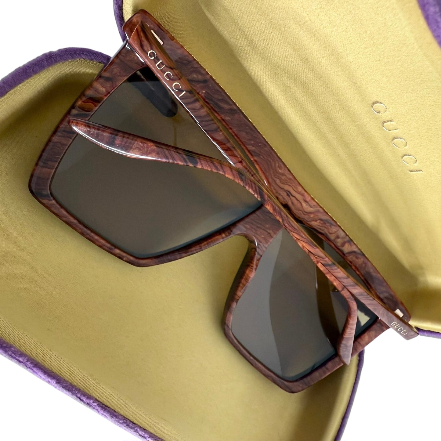 Crystal Logo Sunglasses