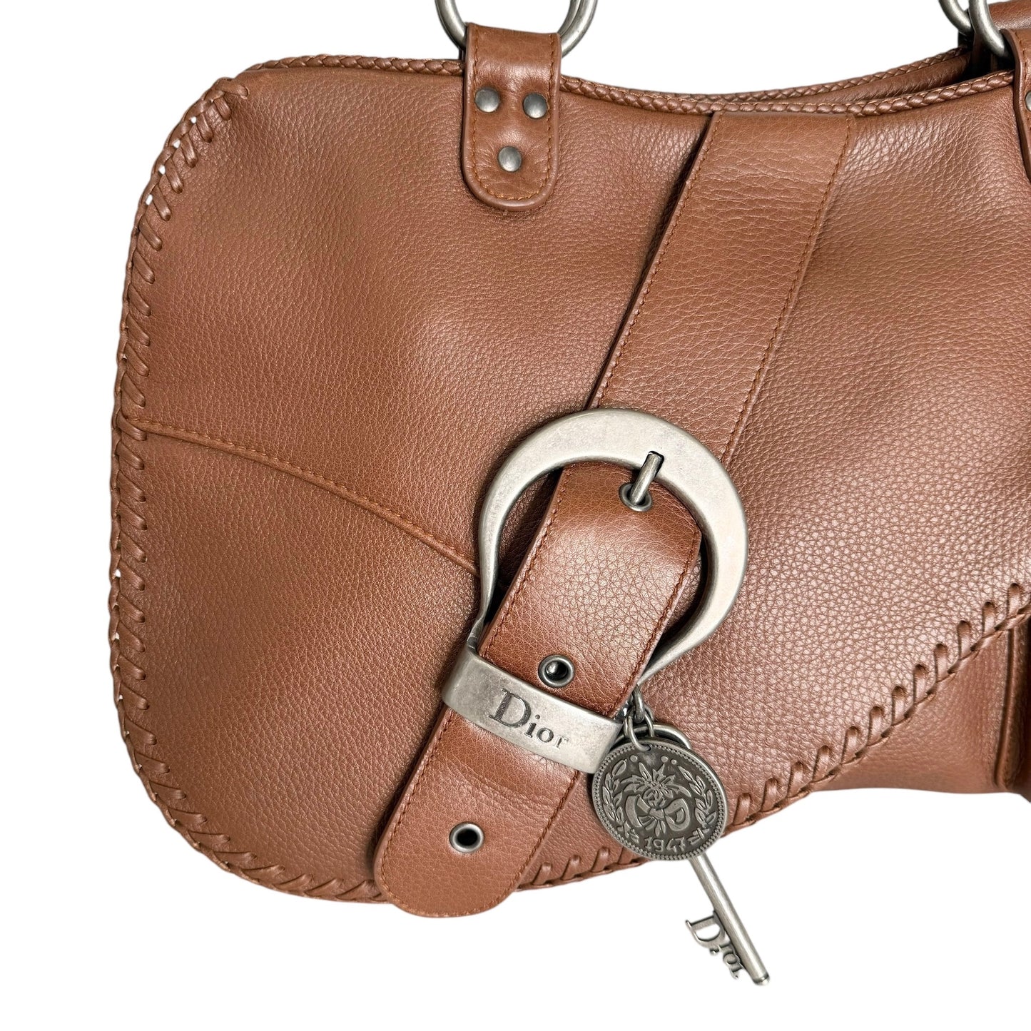 Brown Leather Gaucho Bag