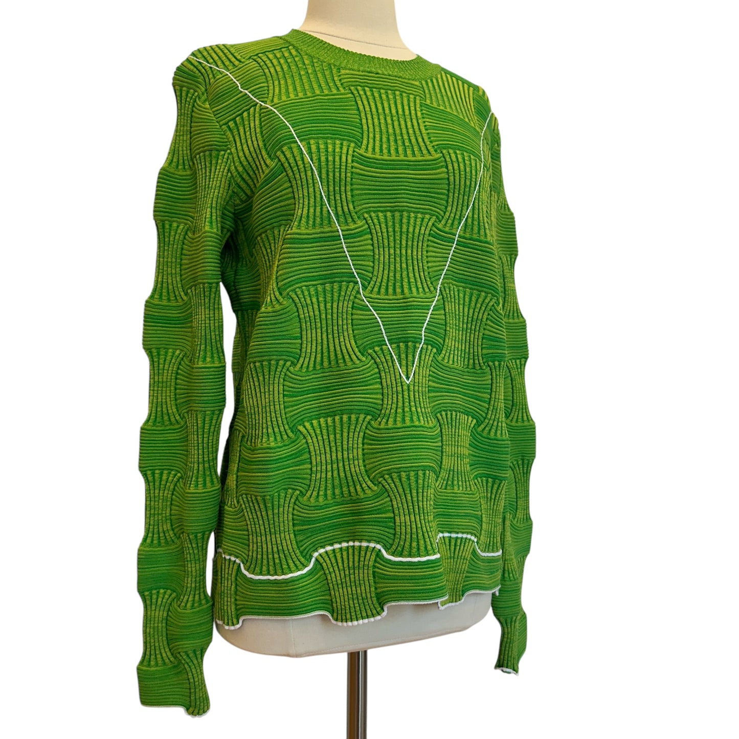 Green Cashmere Sweater - M/L