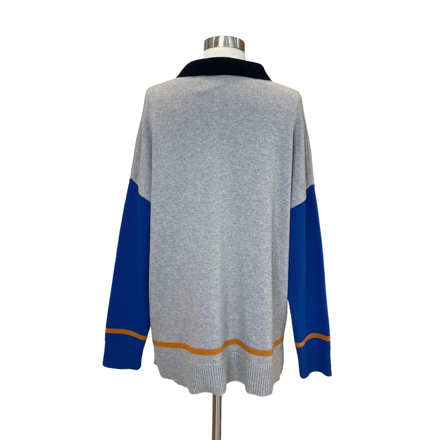 Logo Colorblock Polo Shirt - L