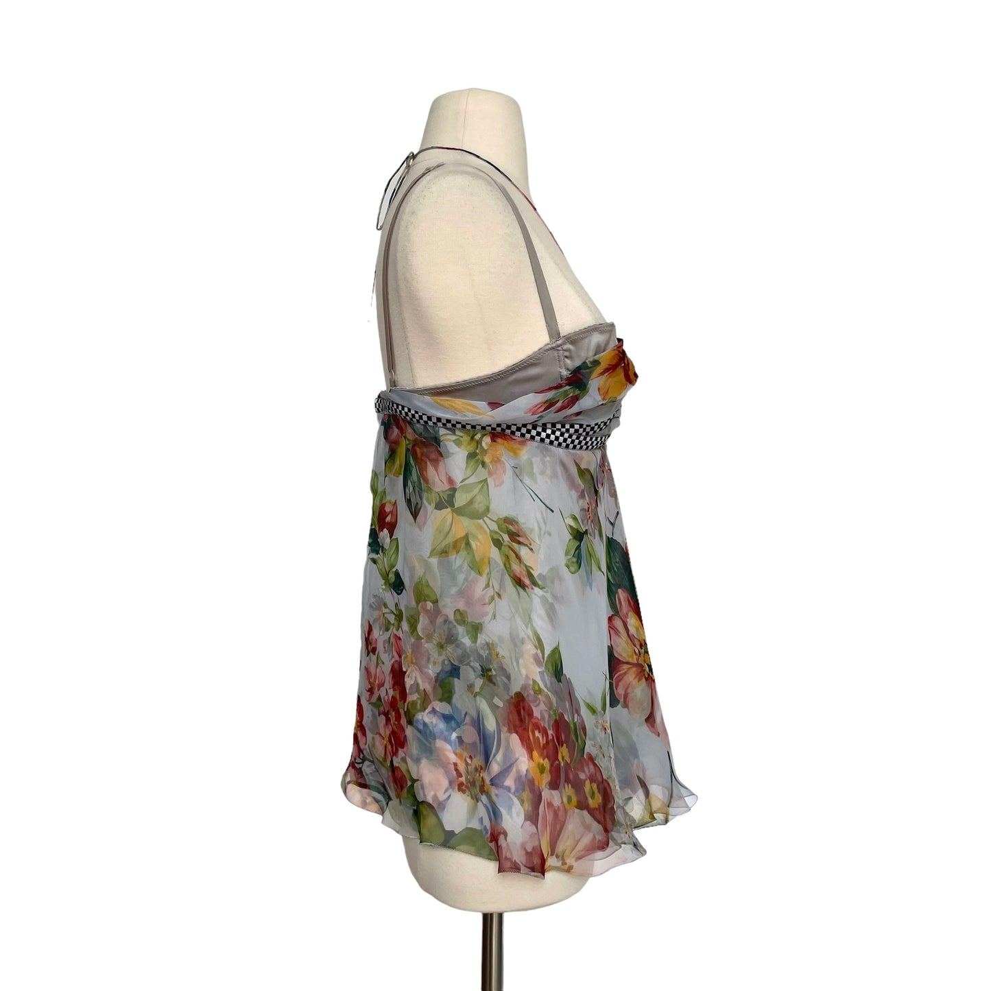 Light Floral Top - M