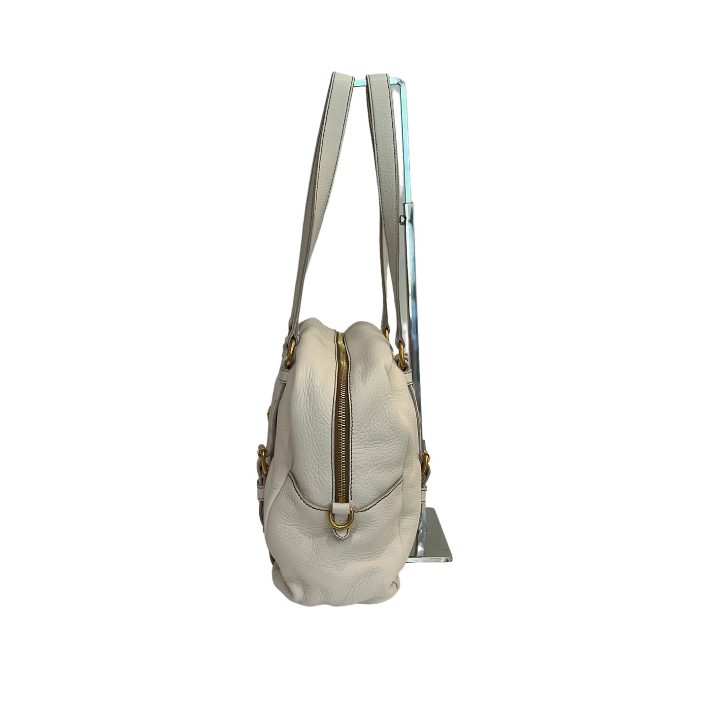 White Leather Bag