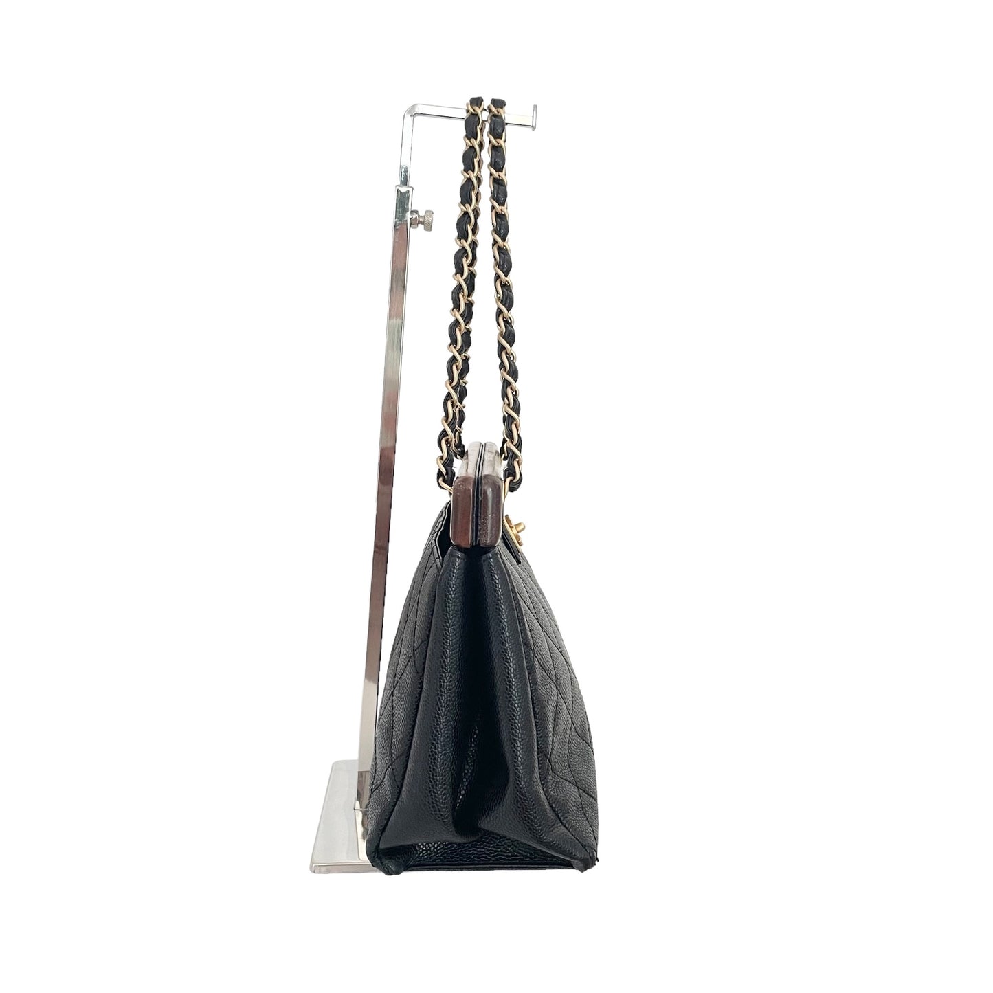 Vintage Wood & Caviar Bag