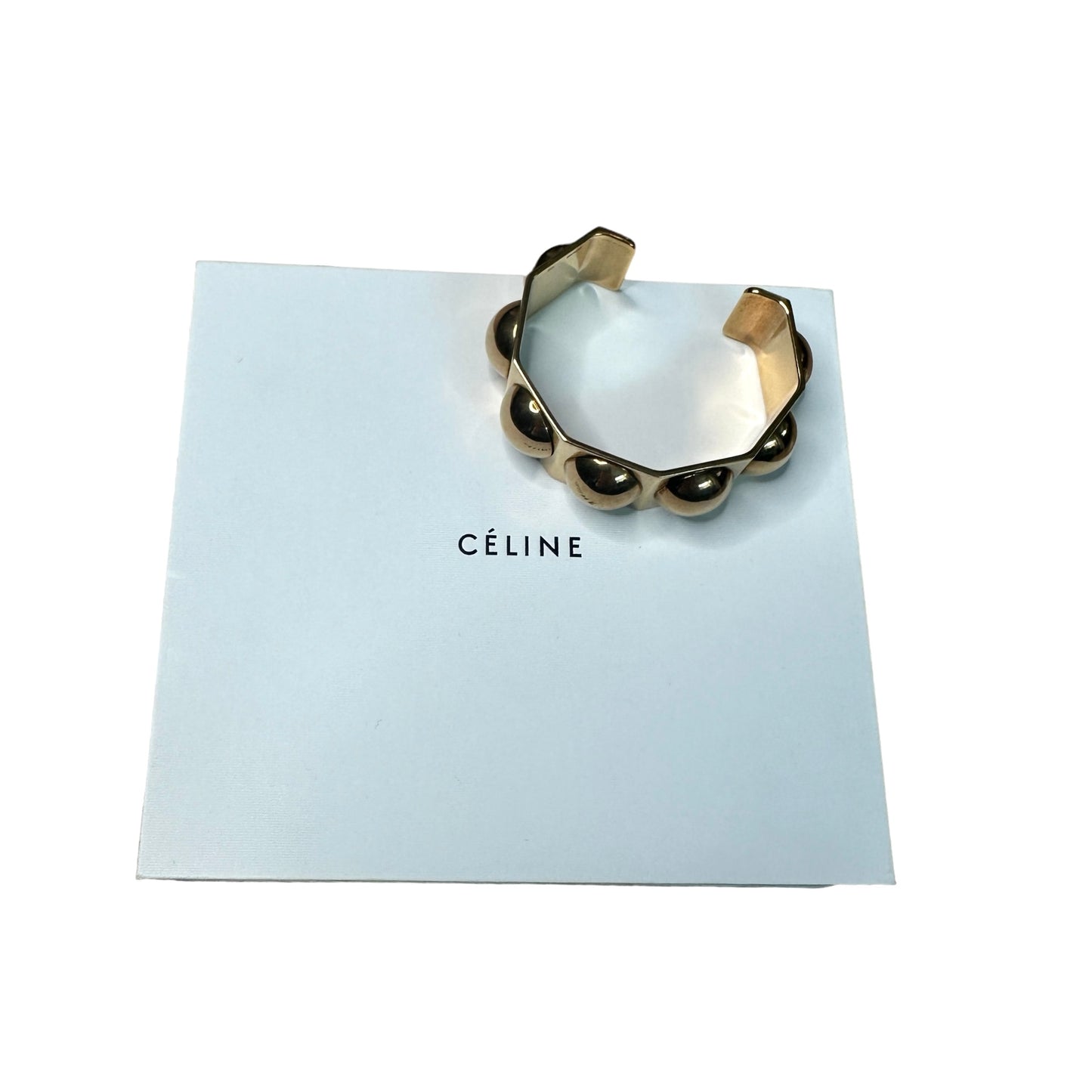 Gold Plated Phoebe Philo Cuff