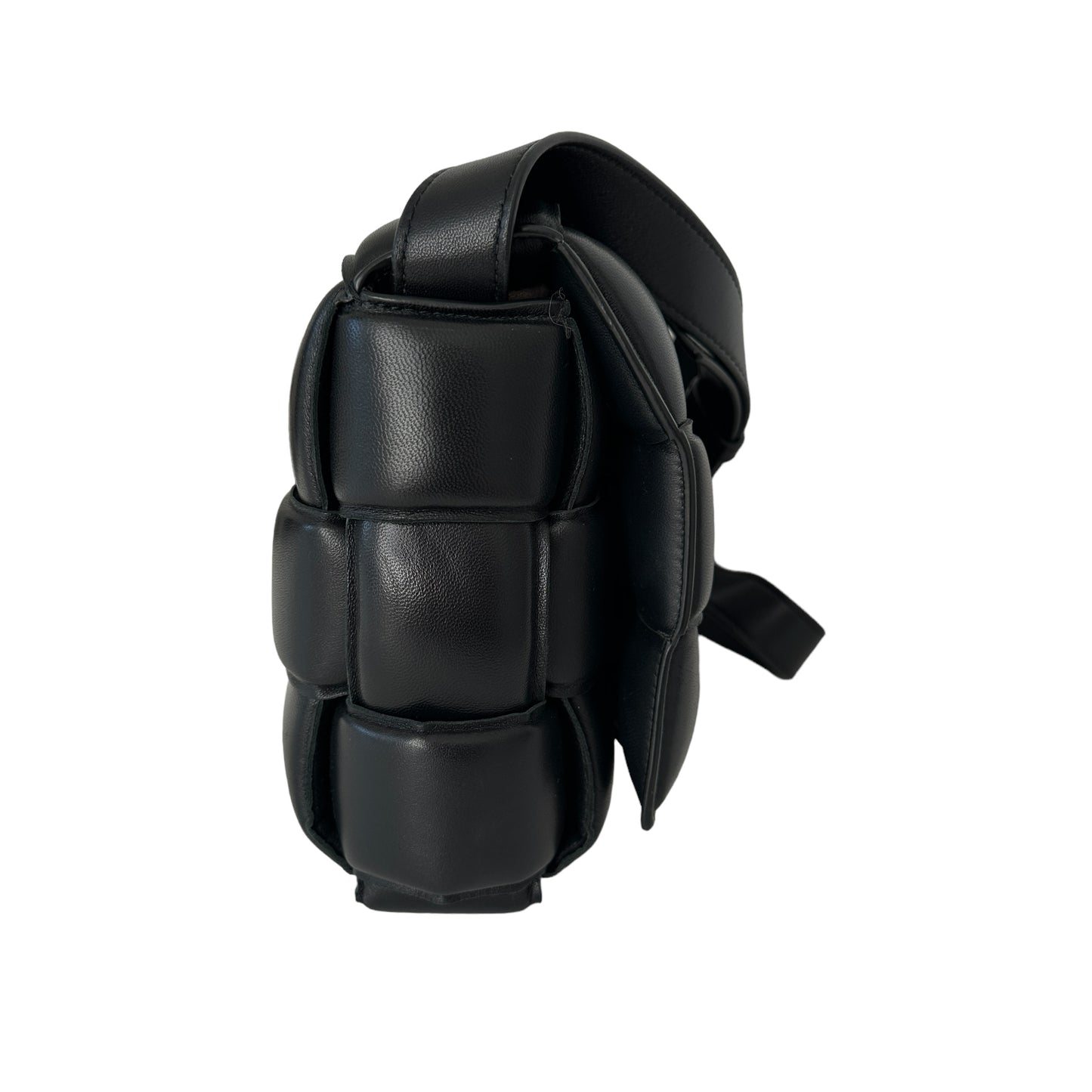Black Padded Cassette Bag