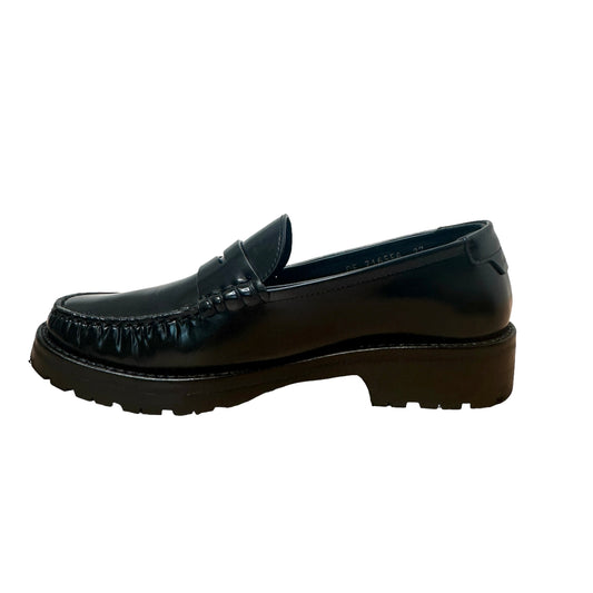 Black Logo Loafers - 7