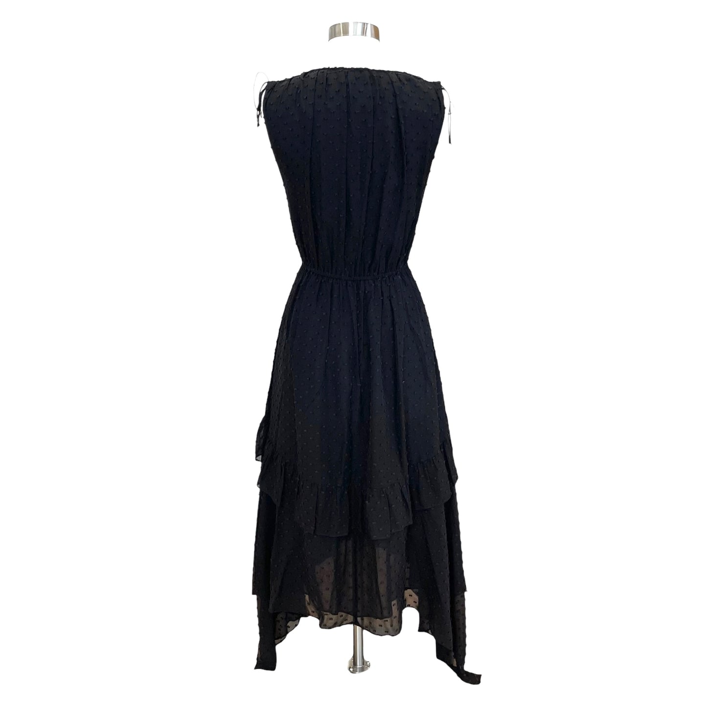 Black Silk Dress - 4