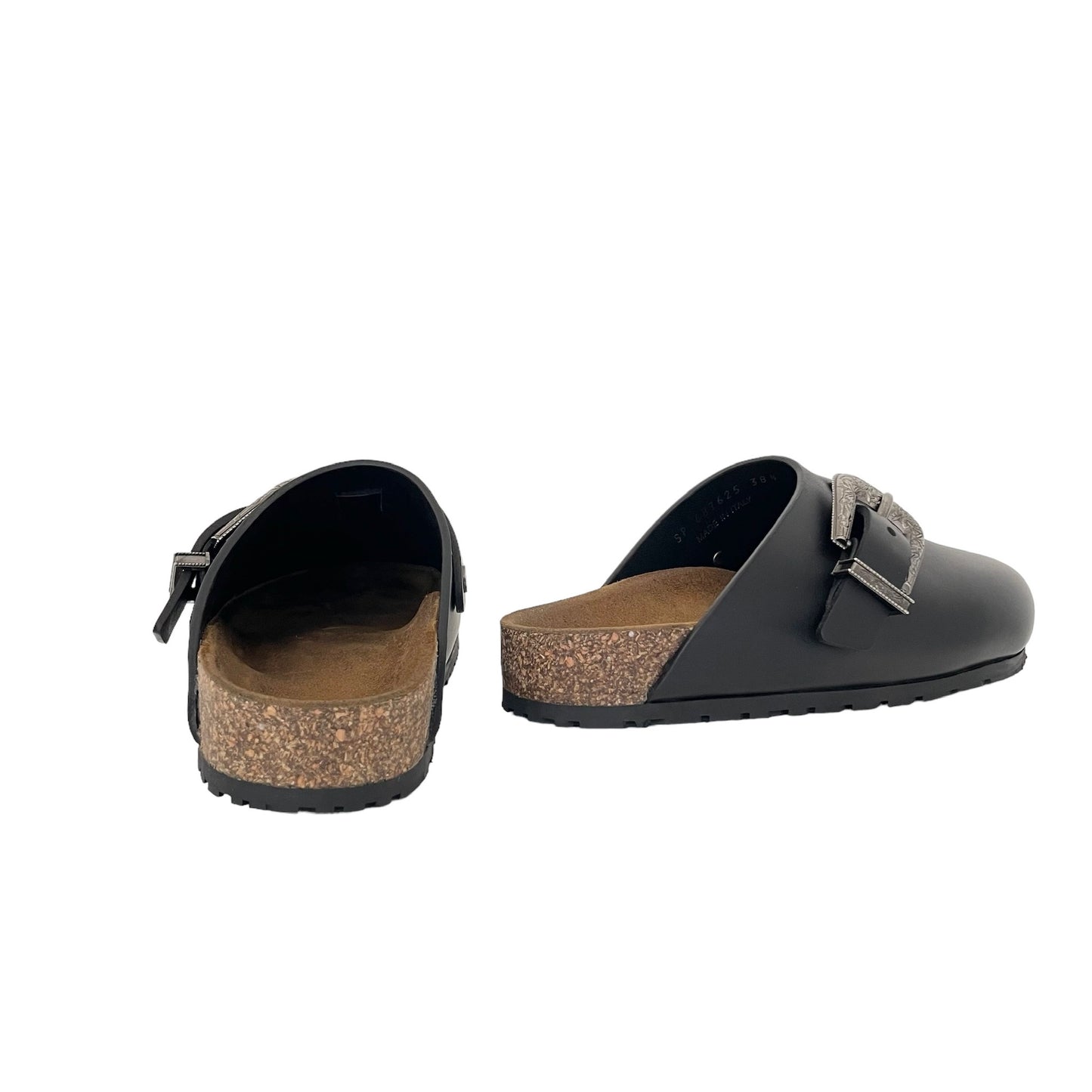 Western Leather Mules - 7