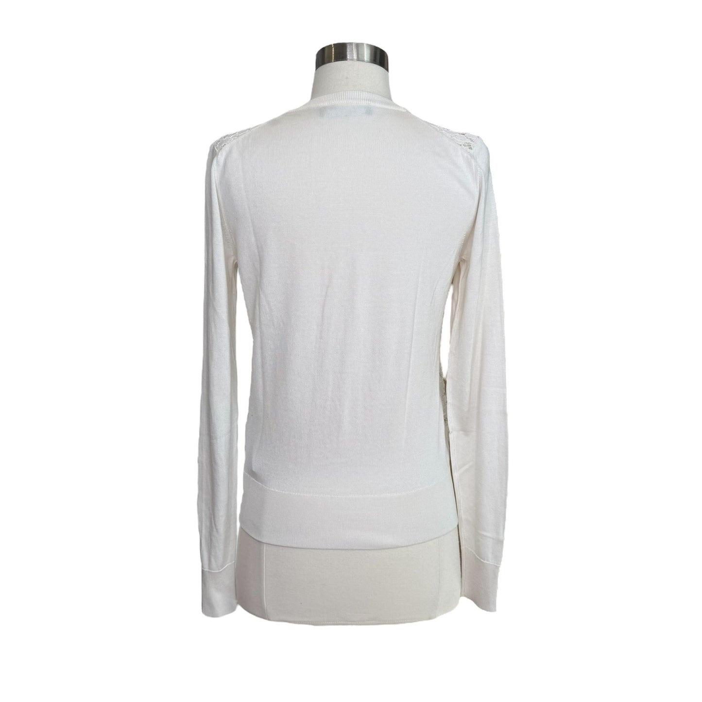 White Lace Cardigan - S