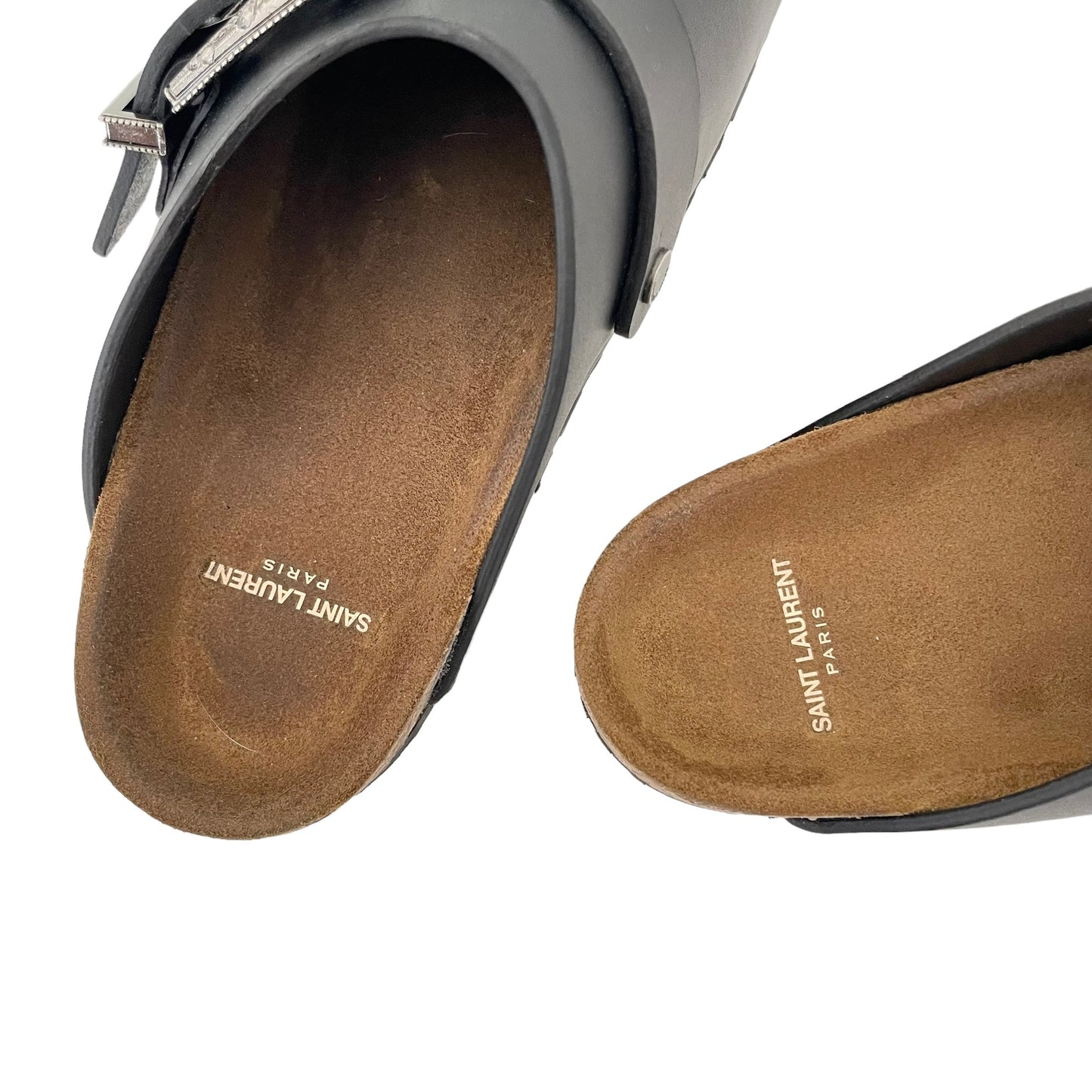 Western Leather Mules - 7