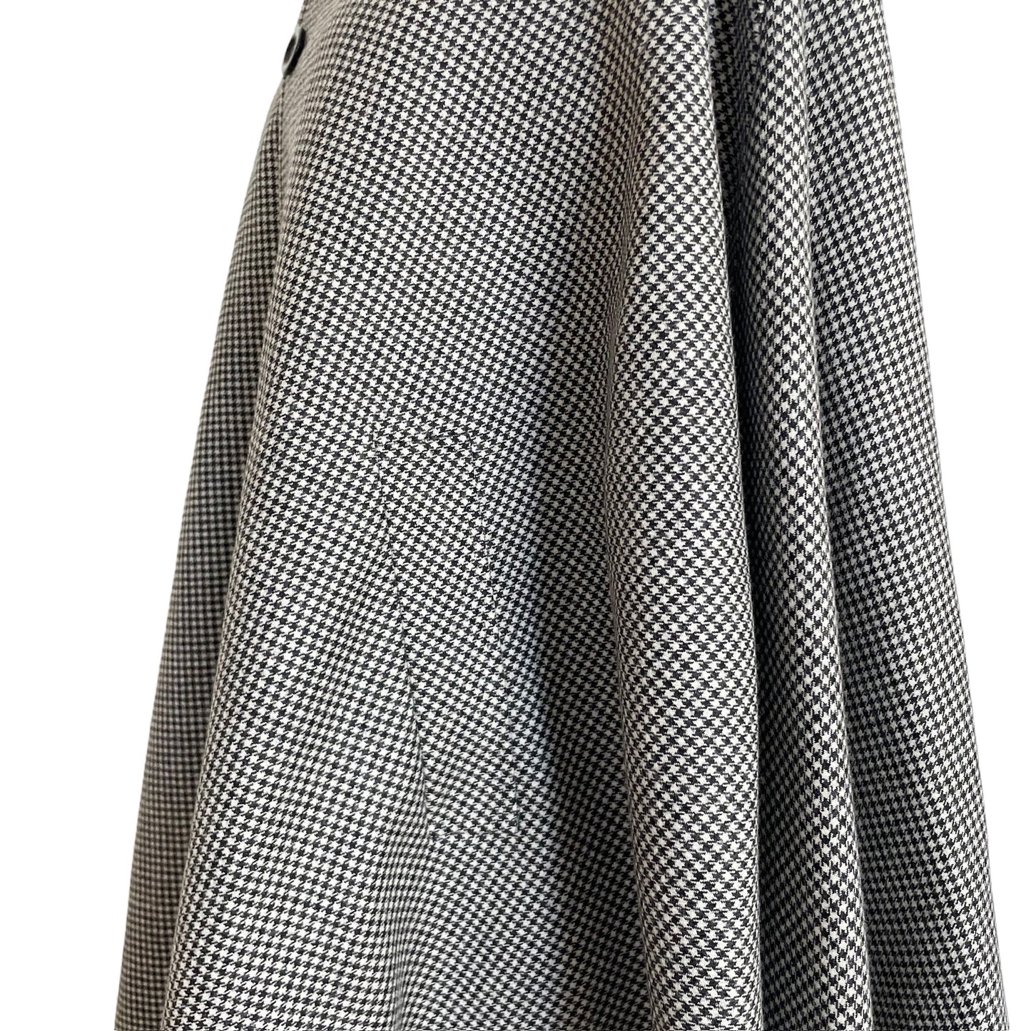 Houndstooth & Plaid Reversible Cape - 44