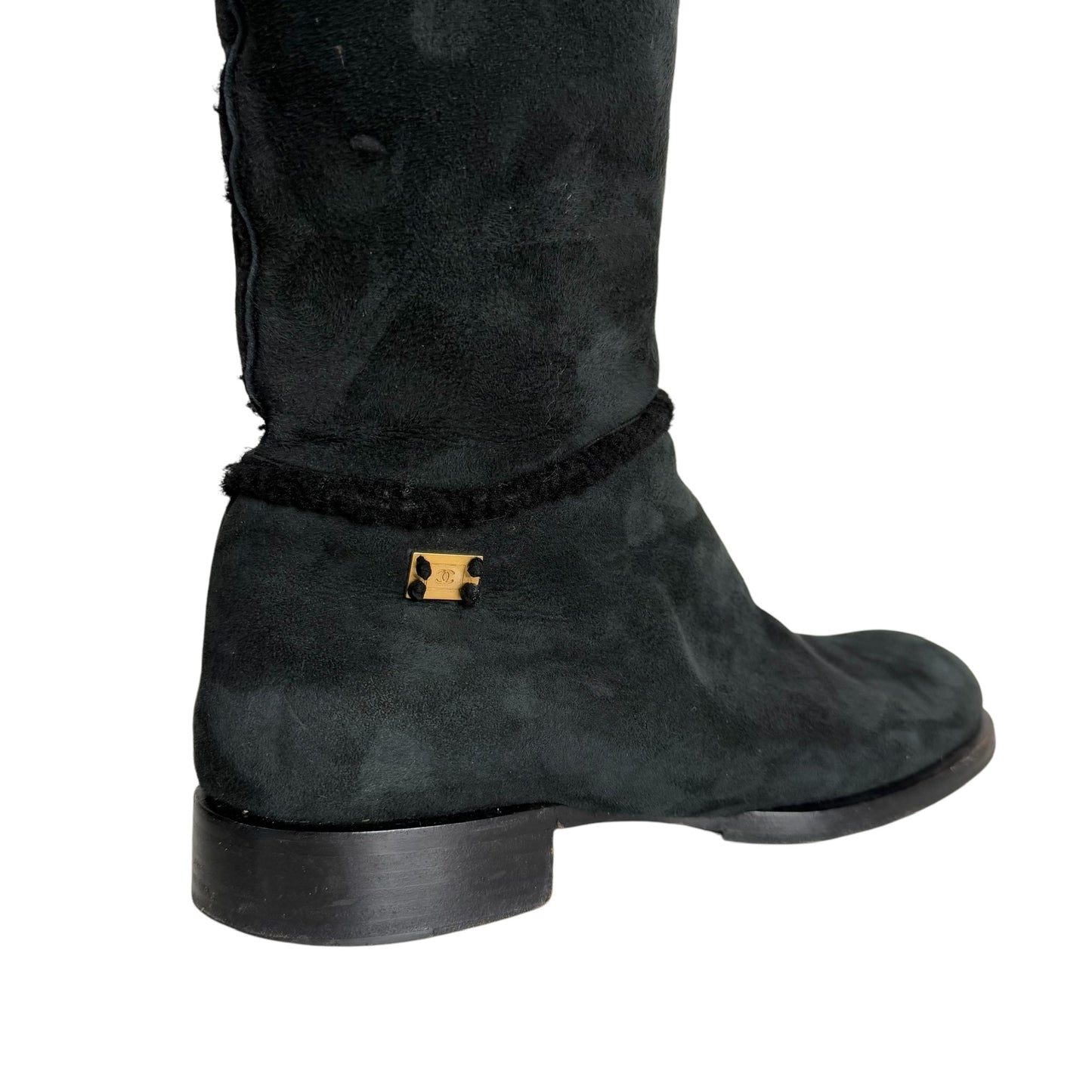 Vintage Shearling Boots - 11