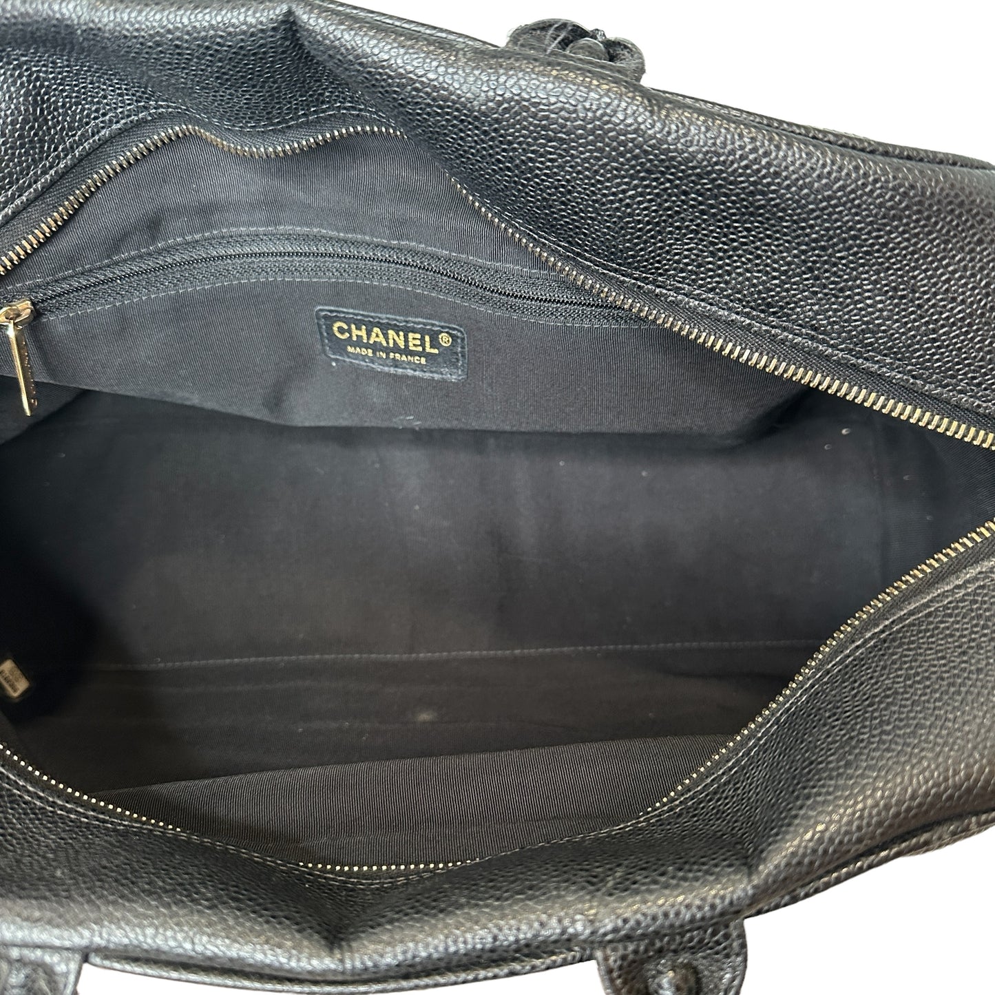 Black Caviar Bowler Bag
