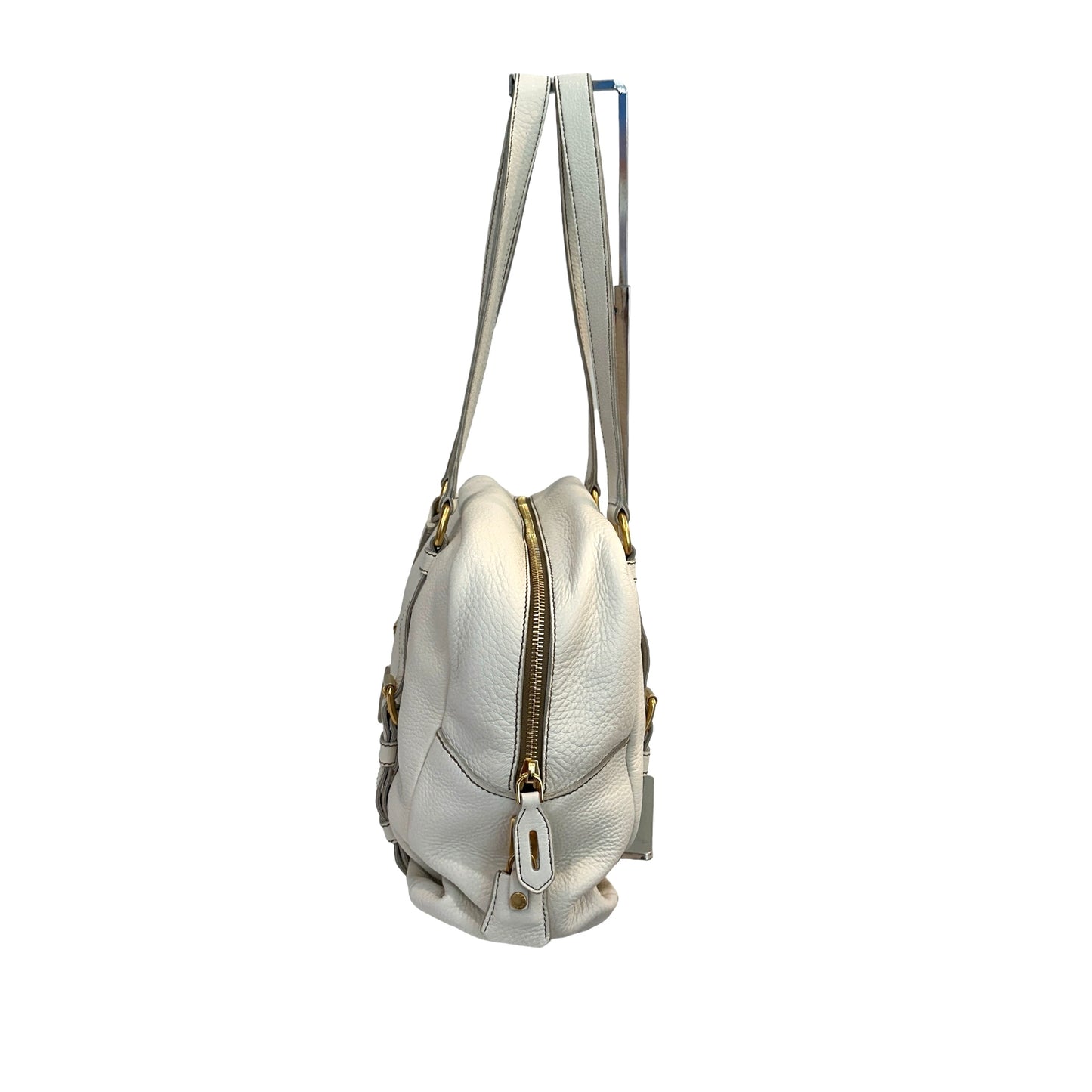 White Leather Bag