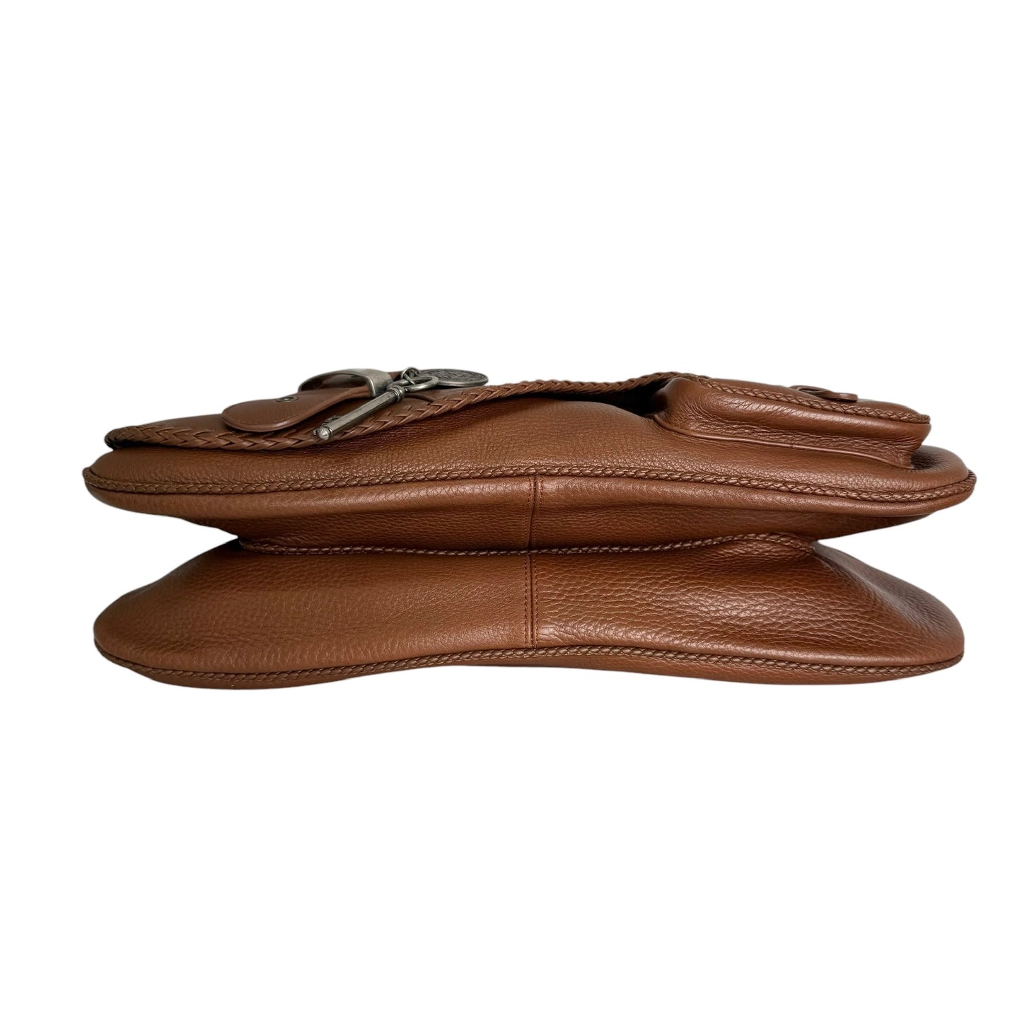 Brown Leather Gaucho Bag