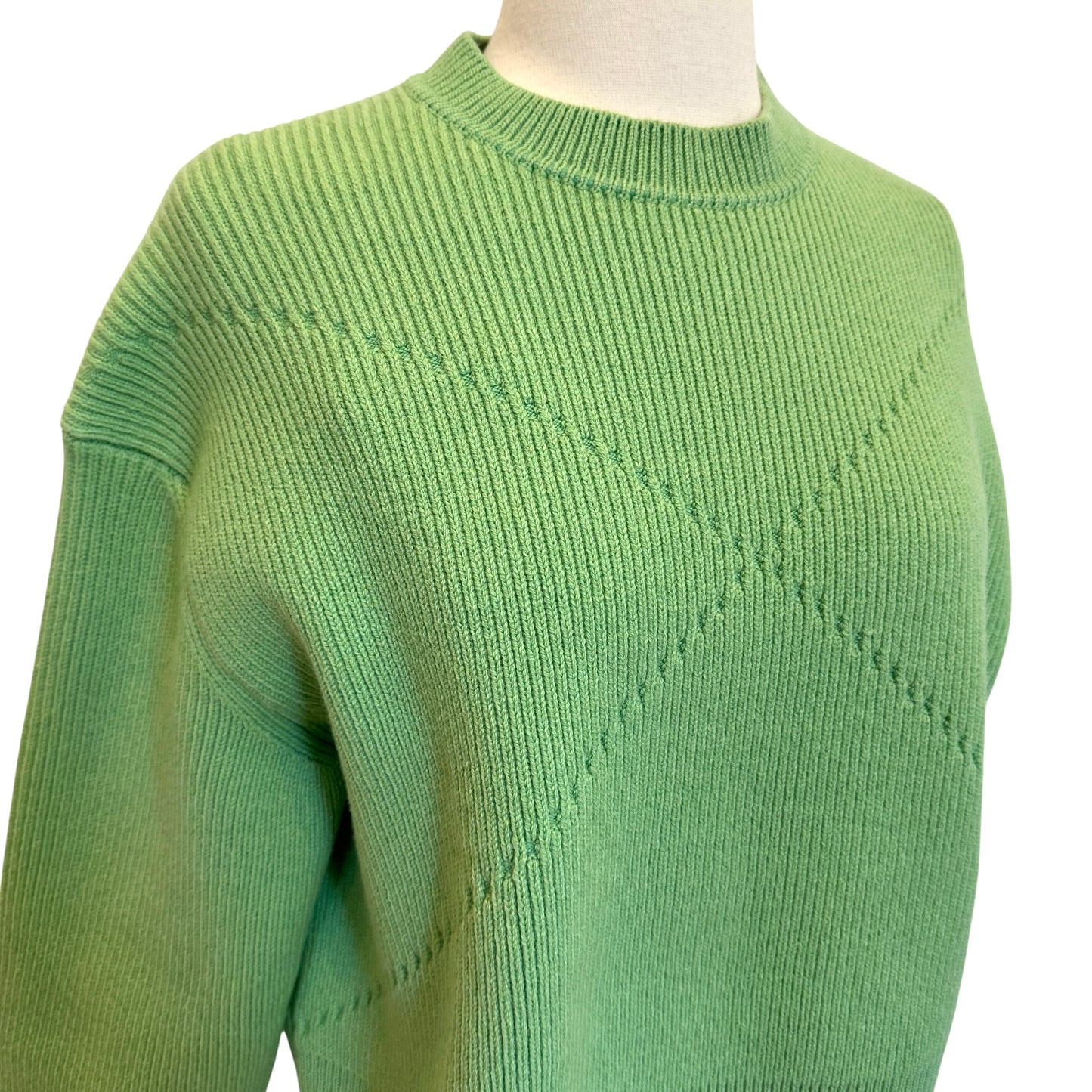 Green Cashmere Sweater - S/L