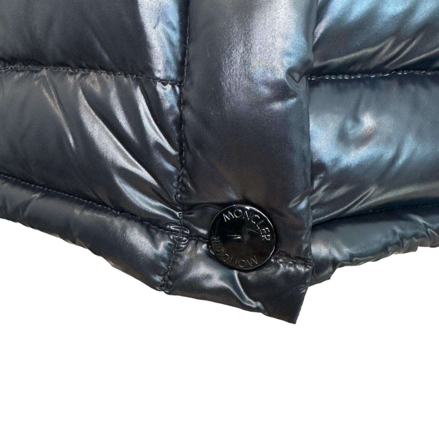 Black Puffer Coat - S