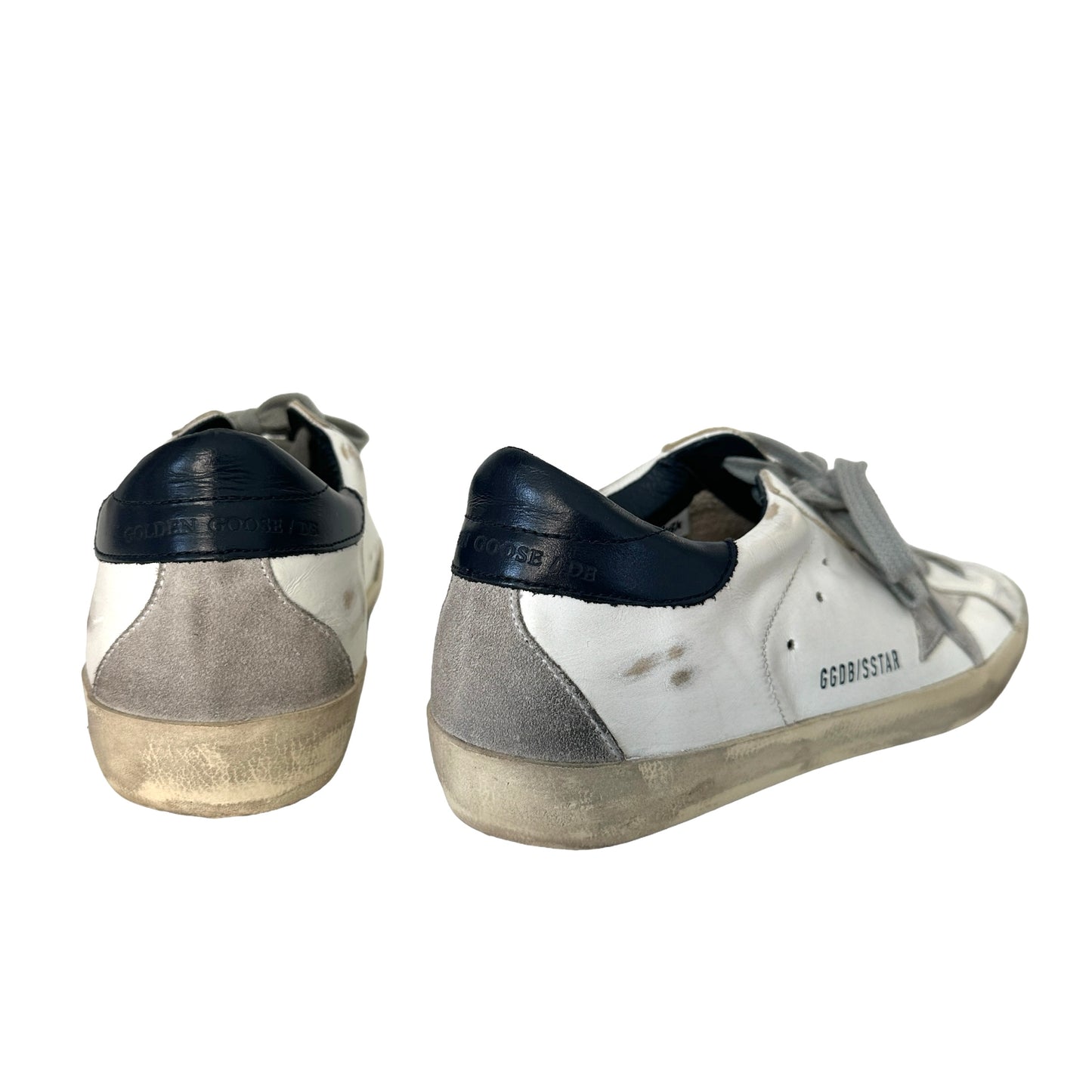 White Leather Sneakers - 9