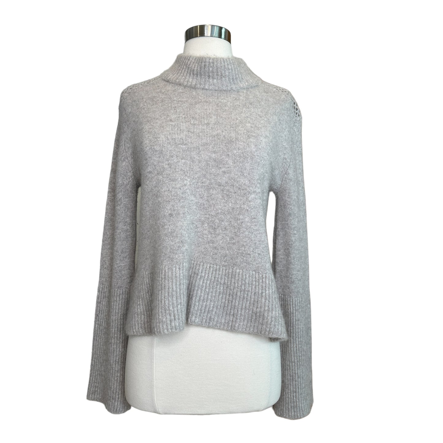 Light Grey Cashmere Sweater - XS
