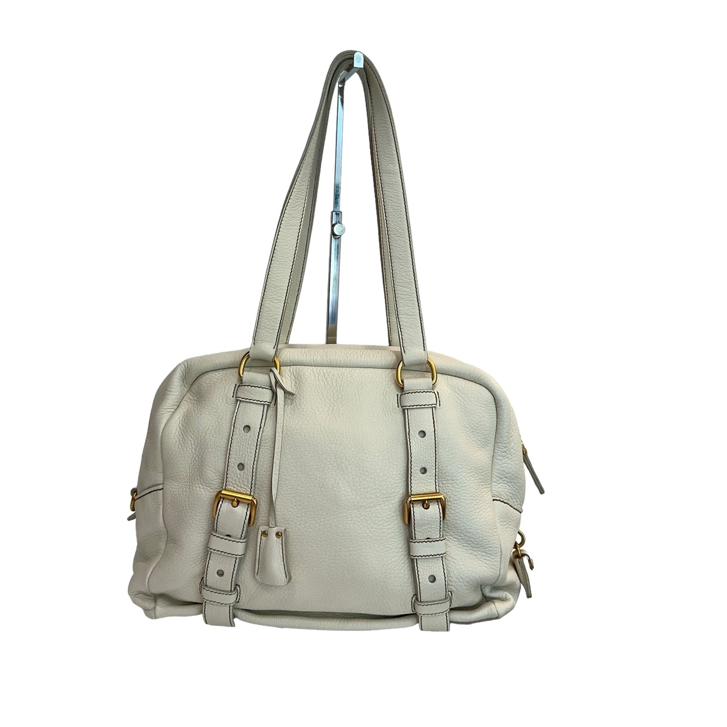 White Leather Bag