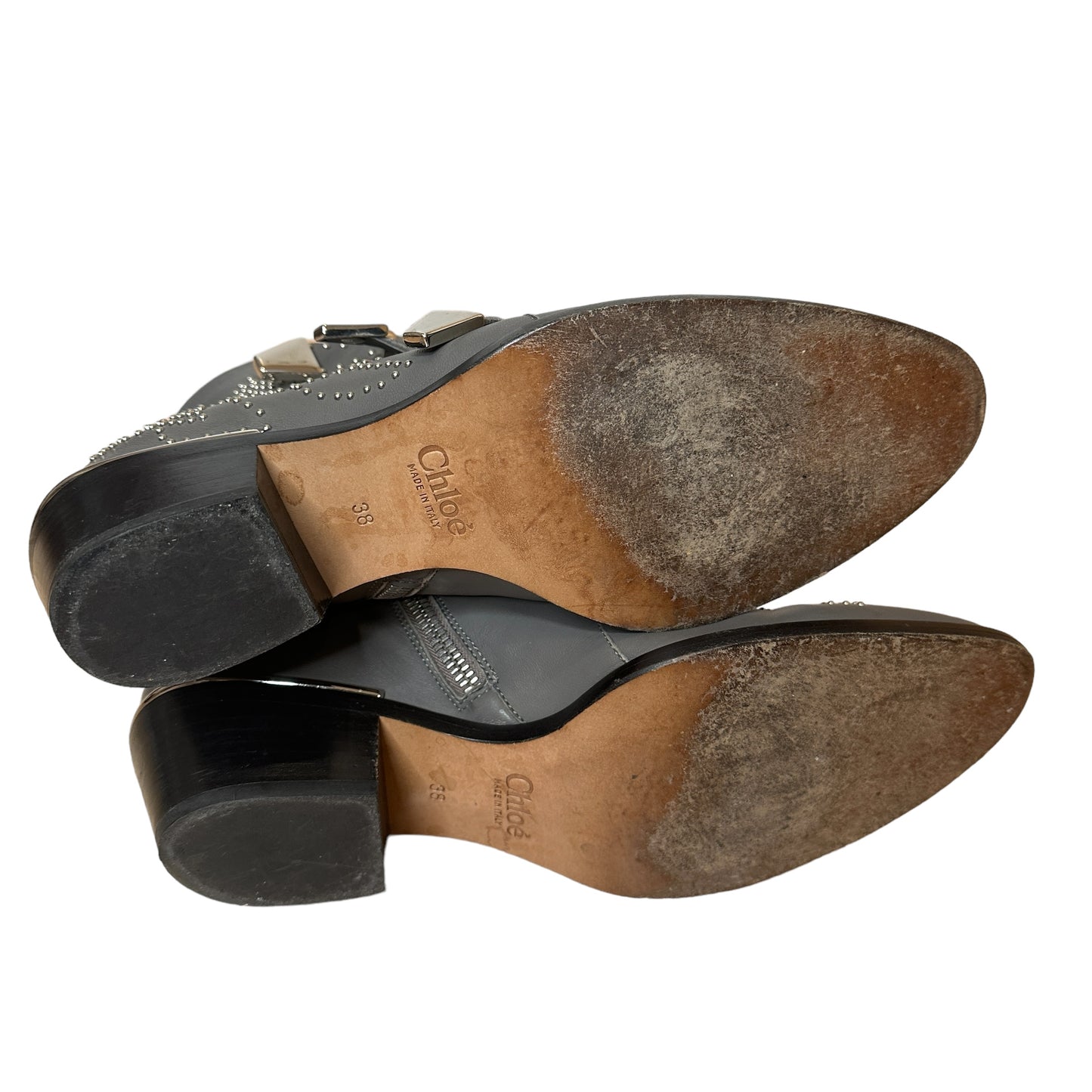 Grey & Silver Susanna Boots - 8