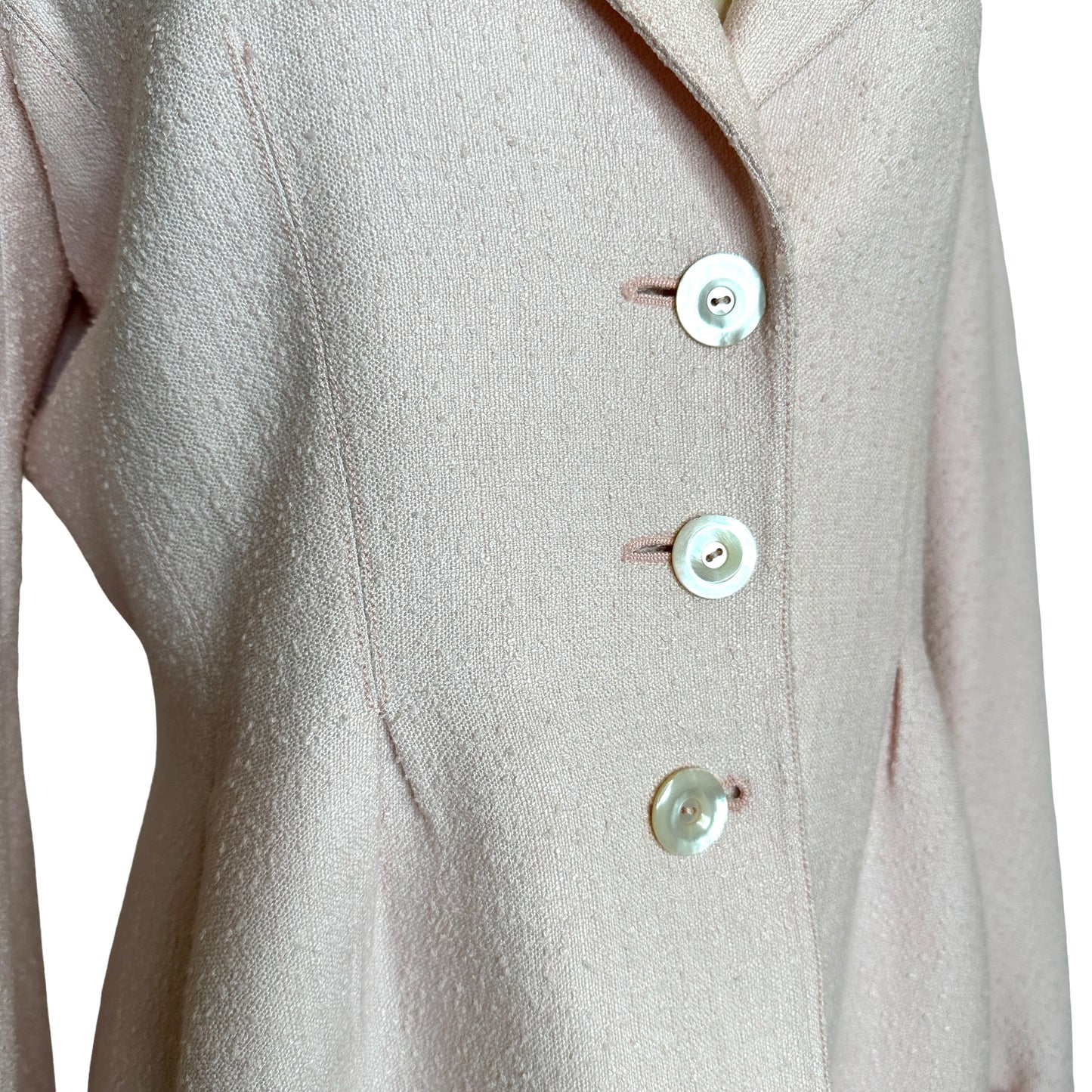 Pale Pink Vintage Blazer - M/L