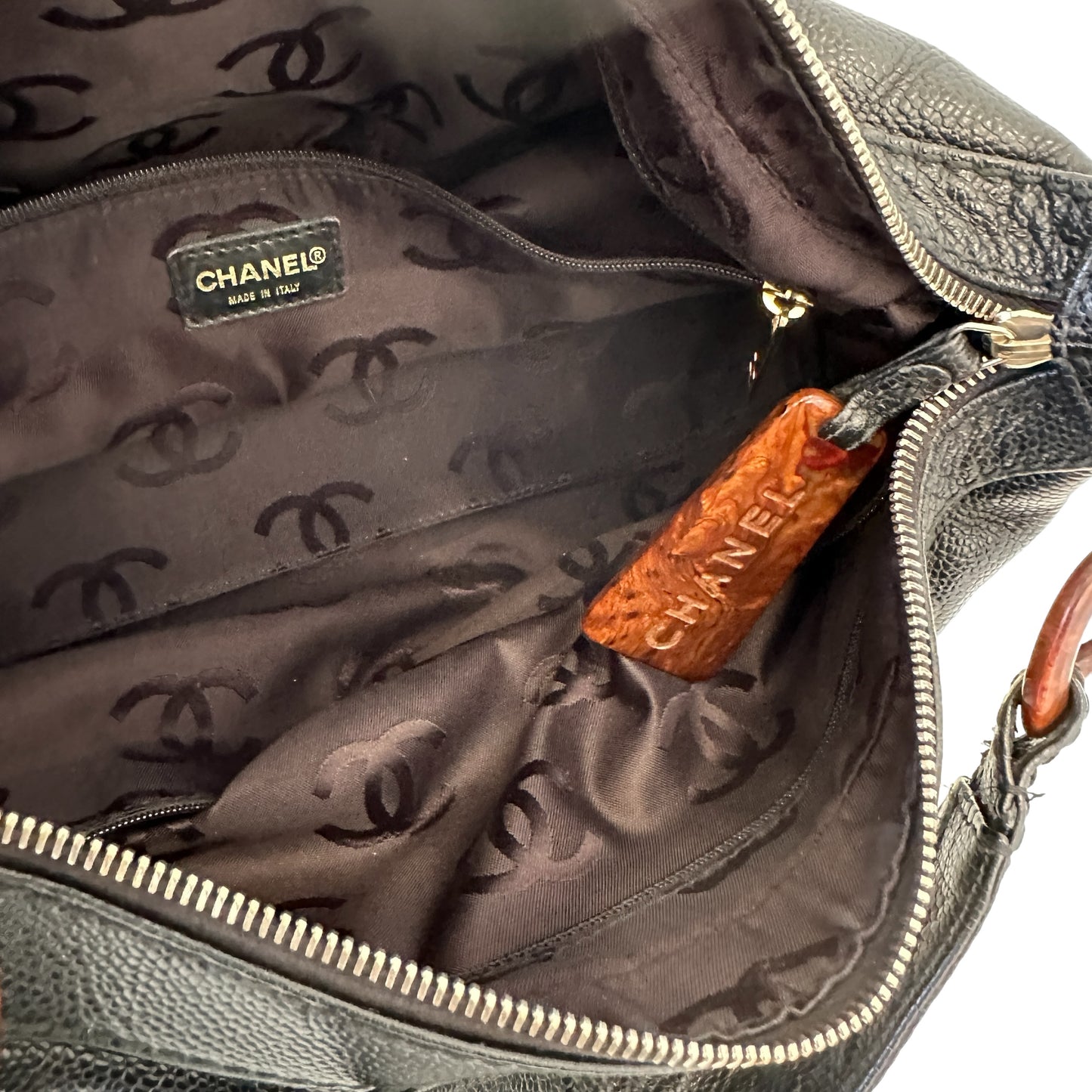 CC Black Caviar Hobo Bag