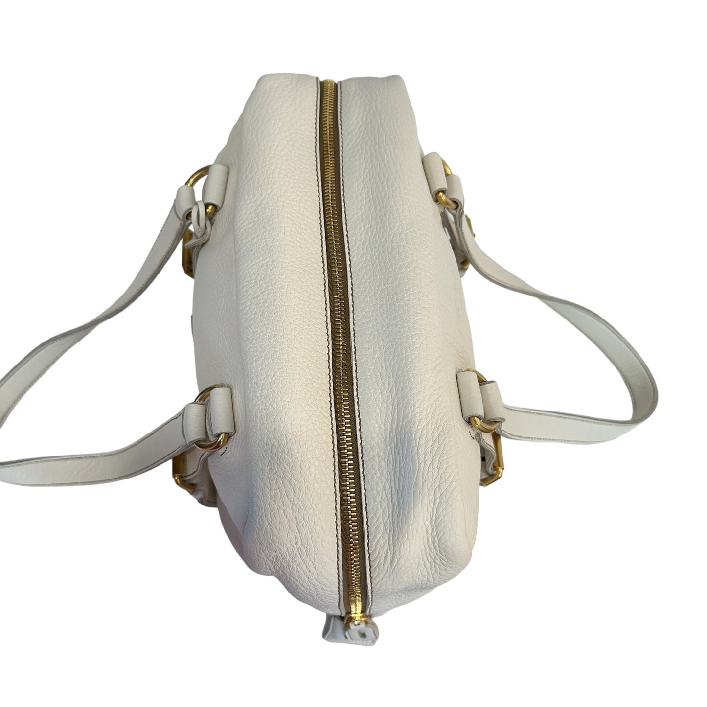 White Leather Bag