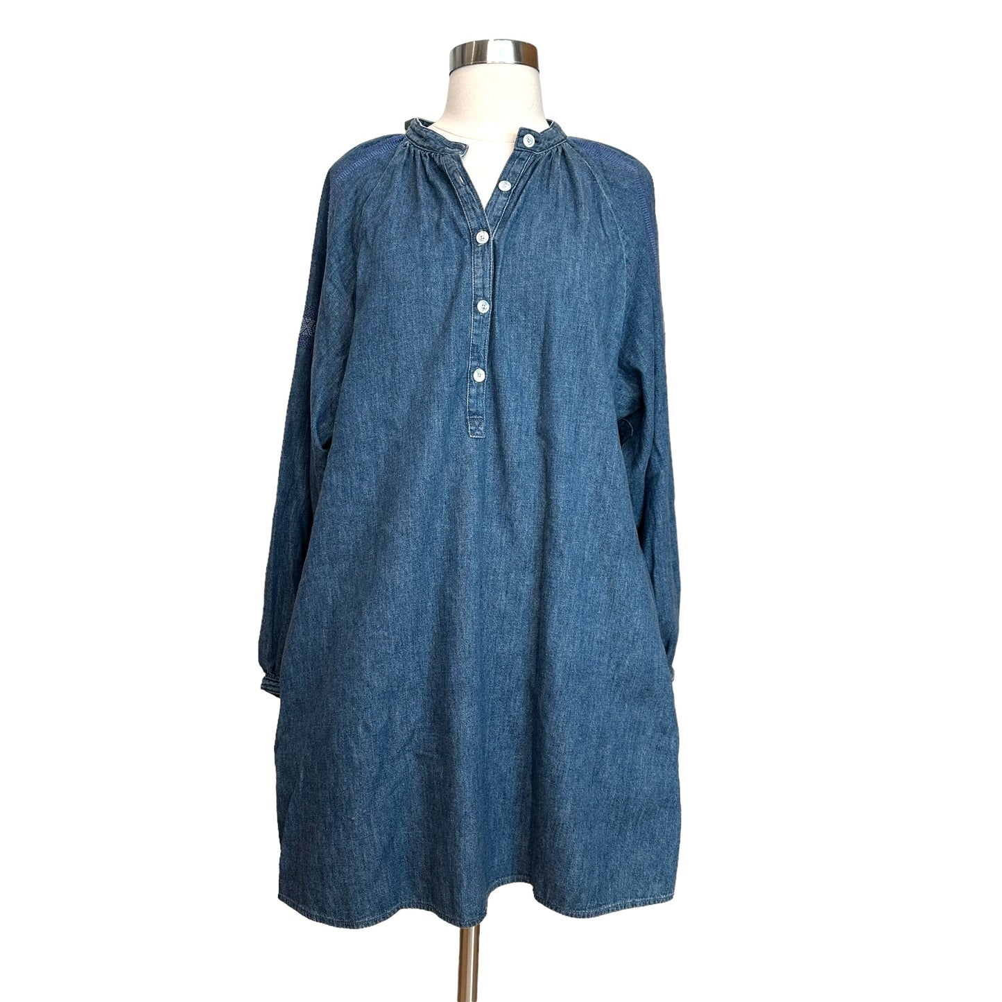 2022 Blue Denim Dress - M