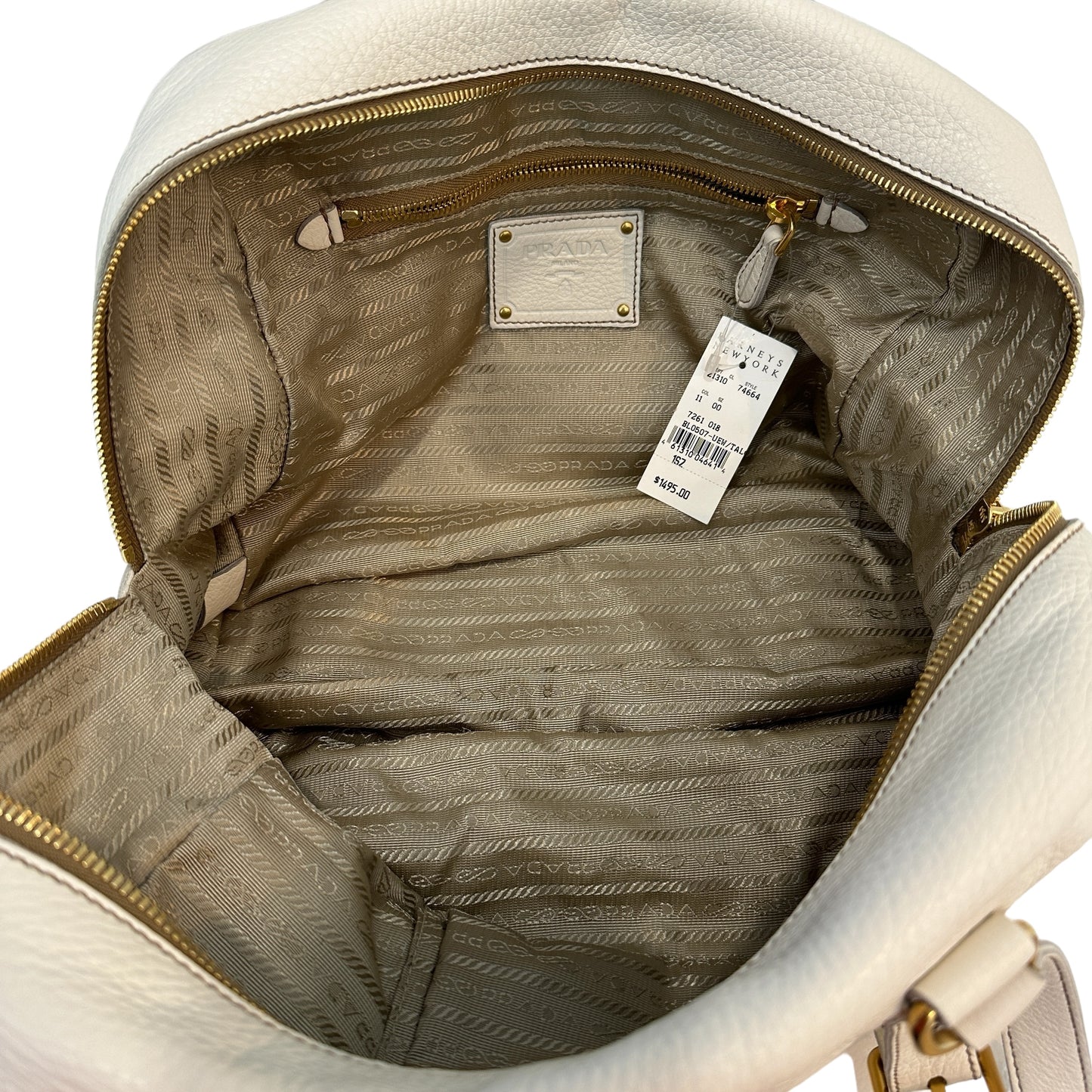 White Leather Bag